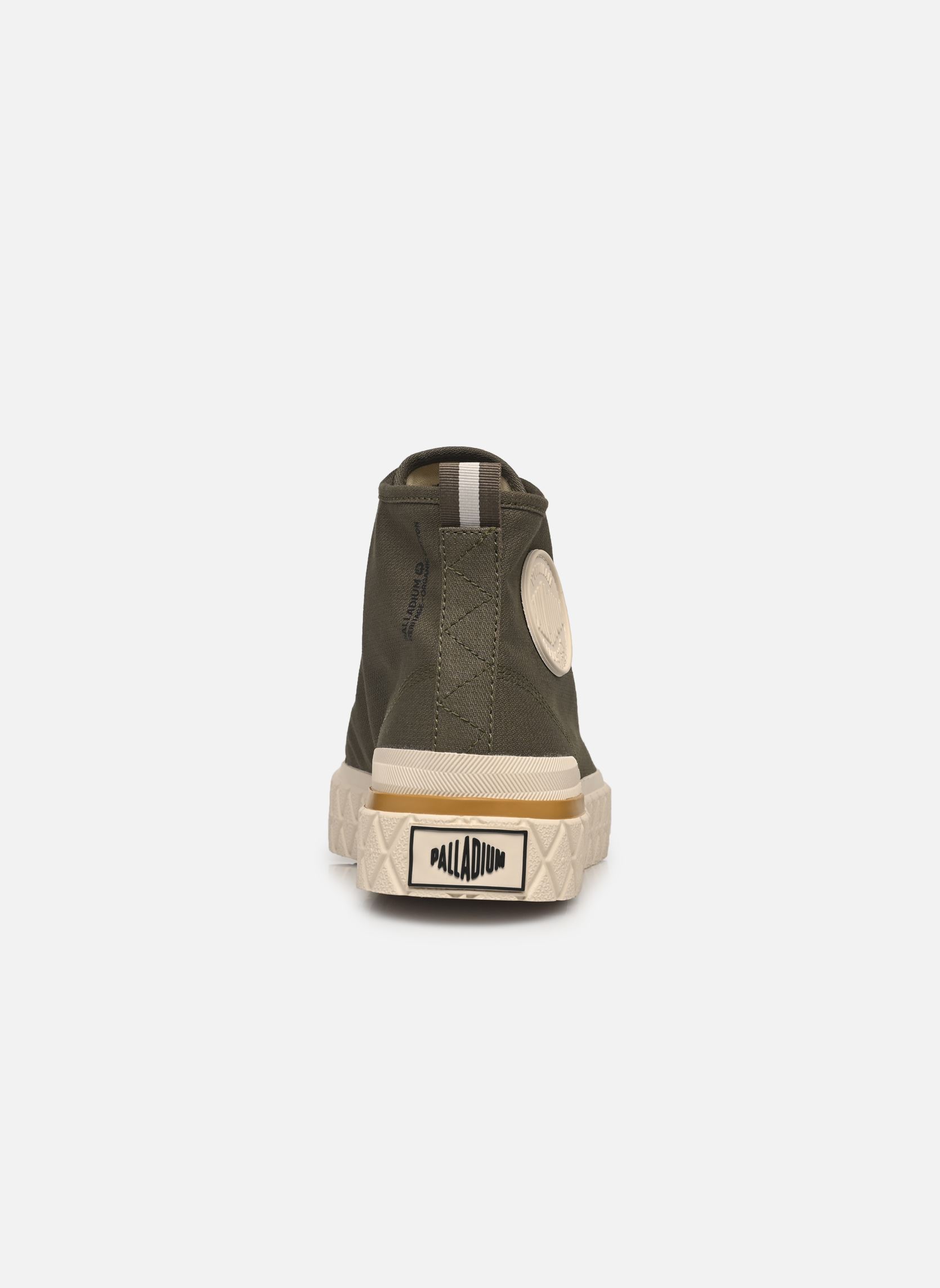 Baskets toile PALLA ACE CHUKKA ORG M homme vert Palladium Baskets toile PALLA ACE CHUKKA ORG M homme vert OLIVE NIGHT