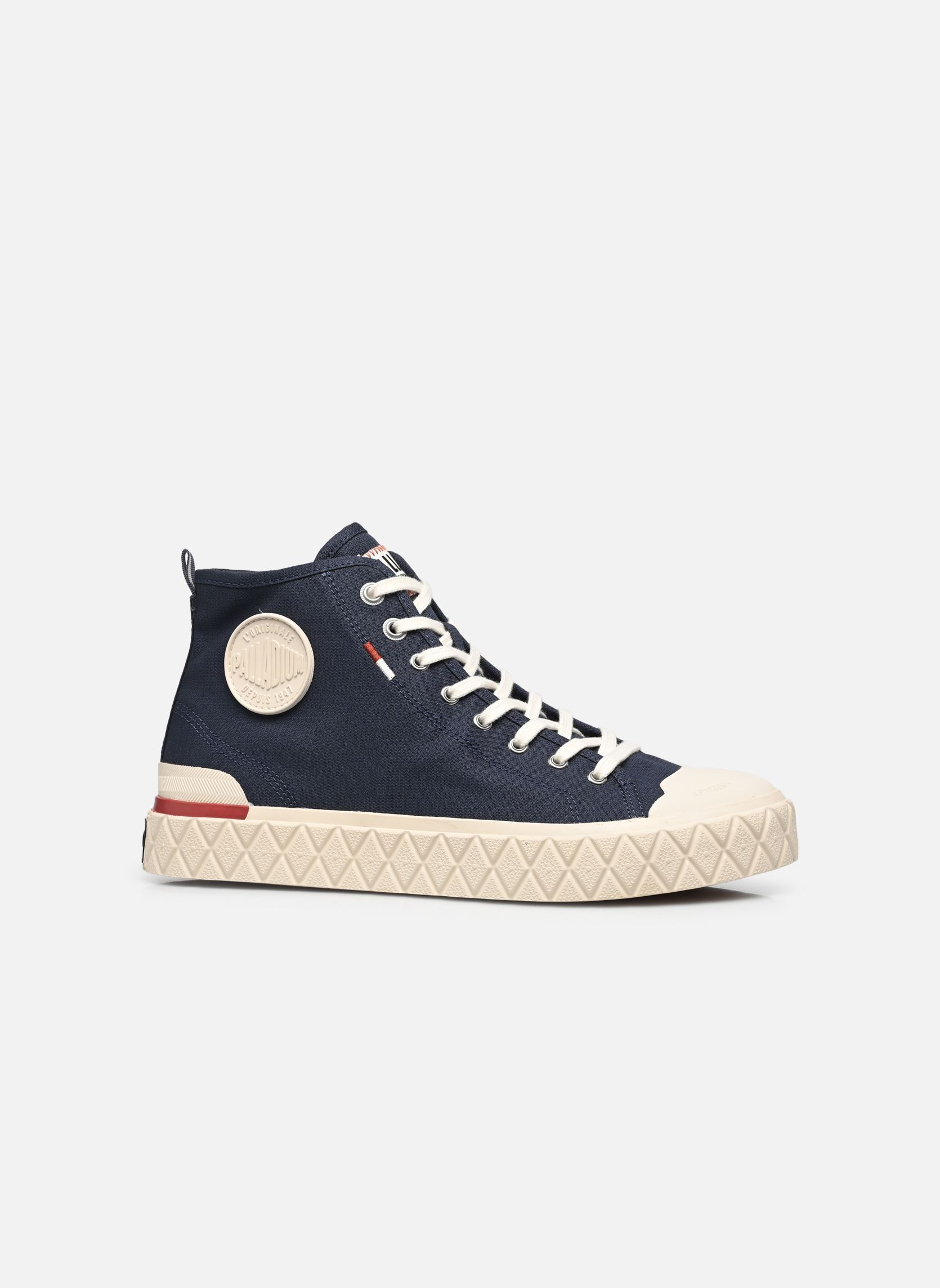 Sneakers di tela PALLA ACE CHUKKA ORG M uomo blu Palladium Sneakers di tela PALLA ACE CHUKKA ORG M uomo blu SHADOW BLUE