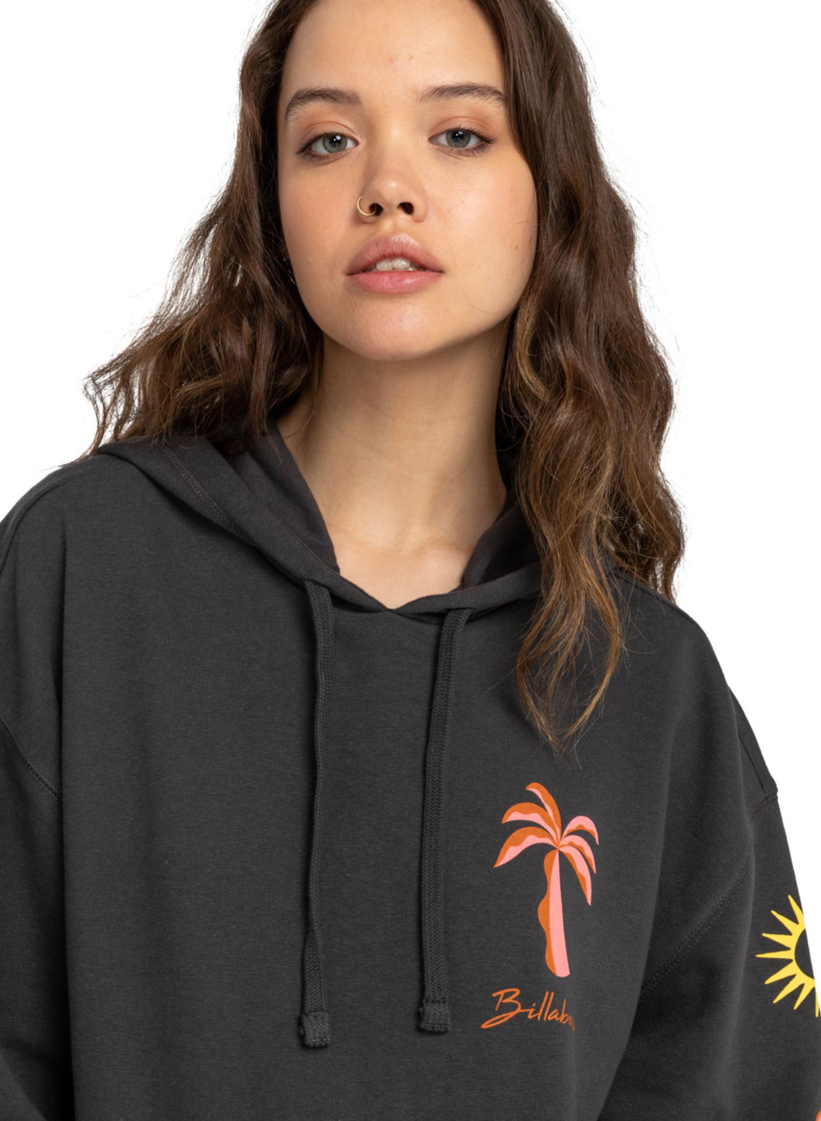 Hoodies Best Coast dames zwart Billabong Hoodies Best Coast dames zwart OFF BLACK