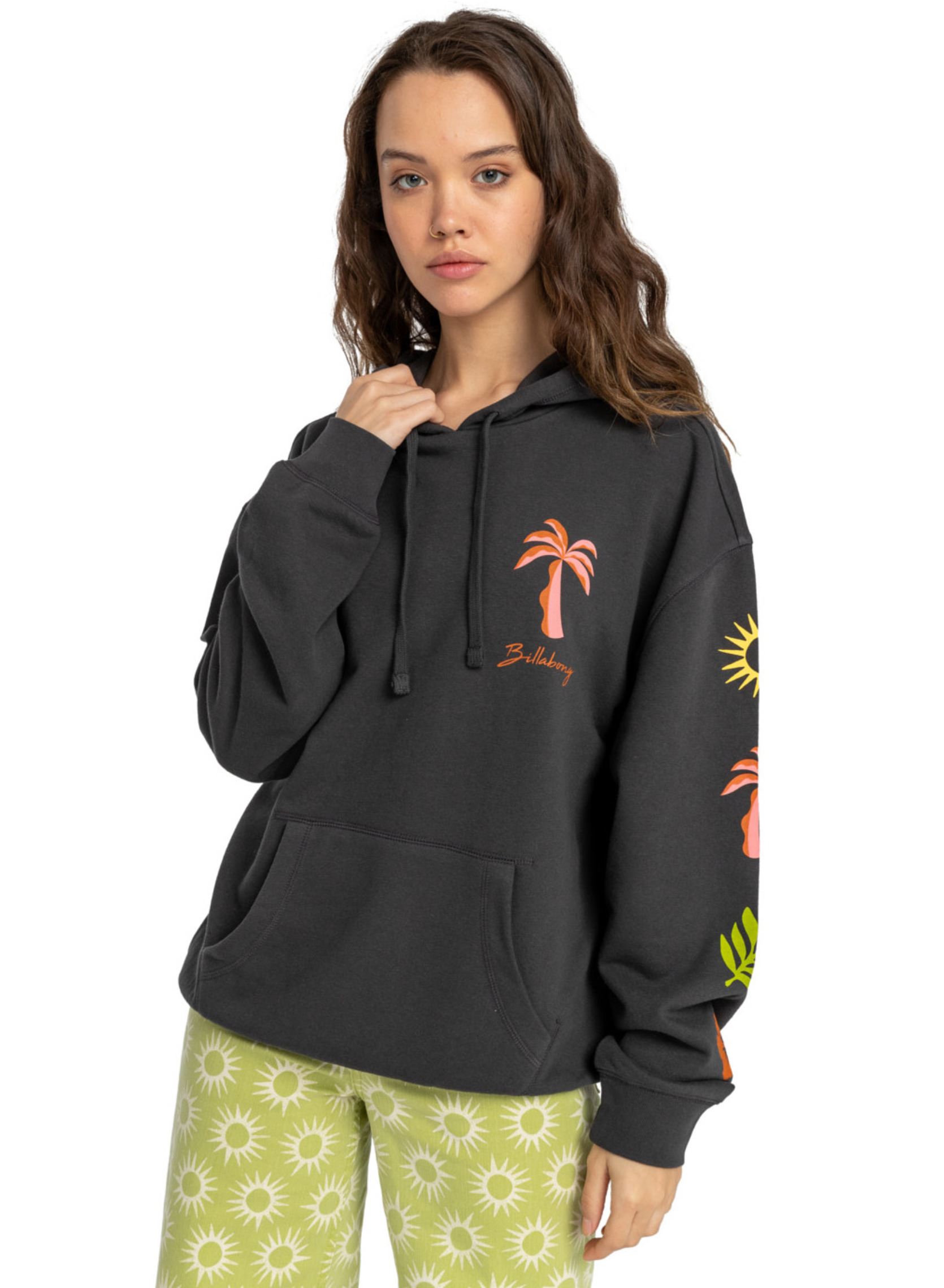 Hoodies Best Coast dames zwart Billabong Hoodies Best Coast dames zwart OFF BLACK