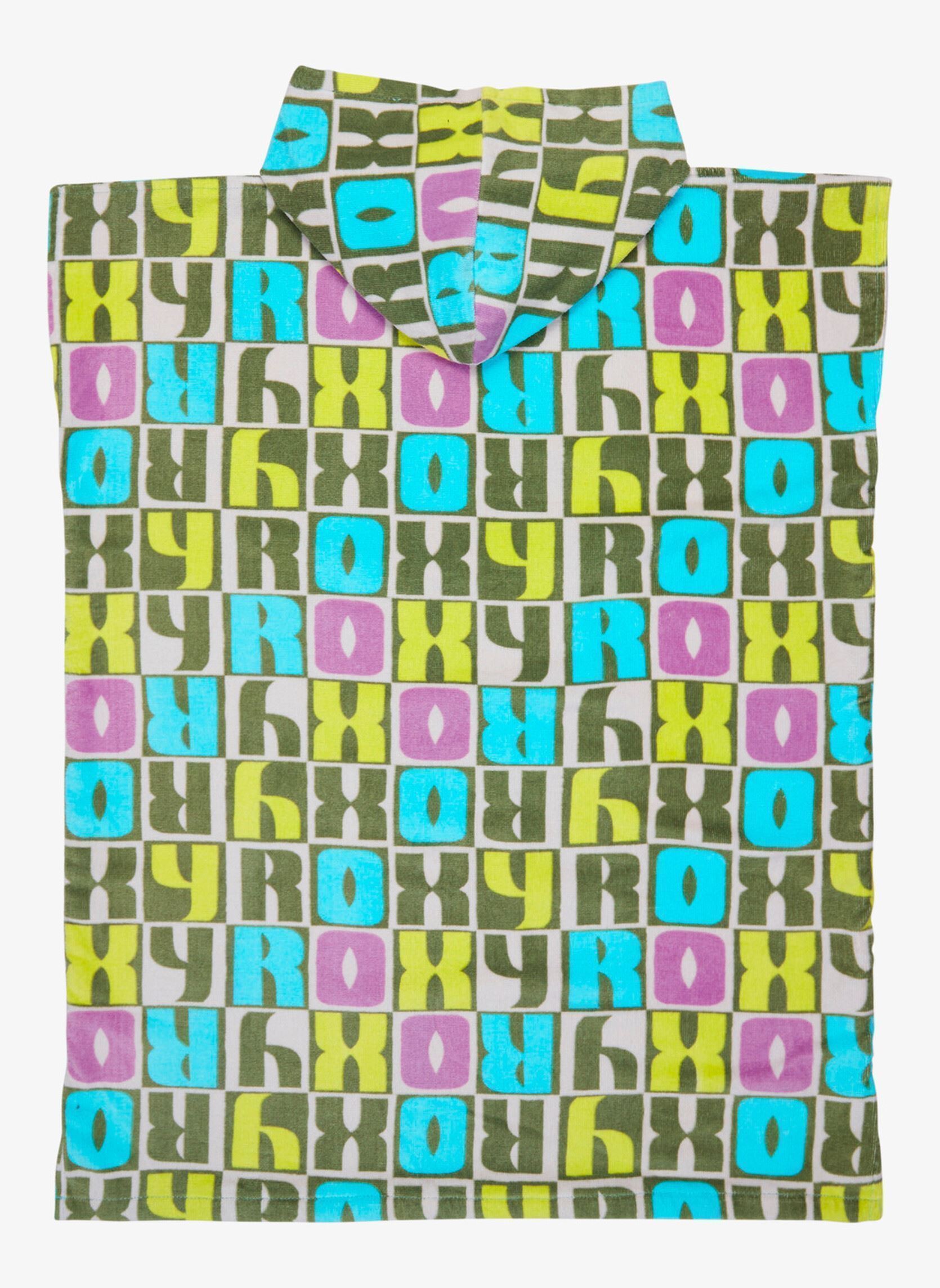 Bademäntel Rg Stay Magical Printed mädchen mehrfarbig Roxy Bademäntel Rg Stay Magical Printed mädchen mehrfarbig OIL GREEN LETTER UP