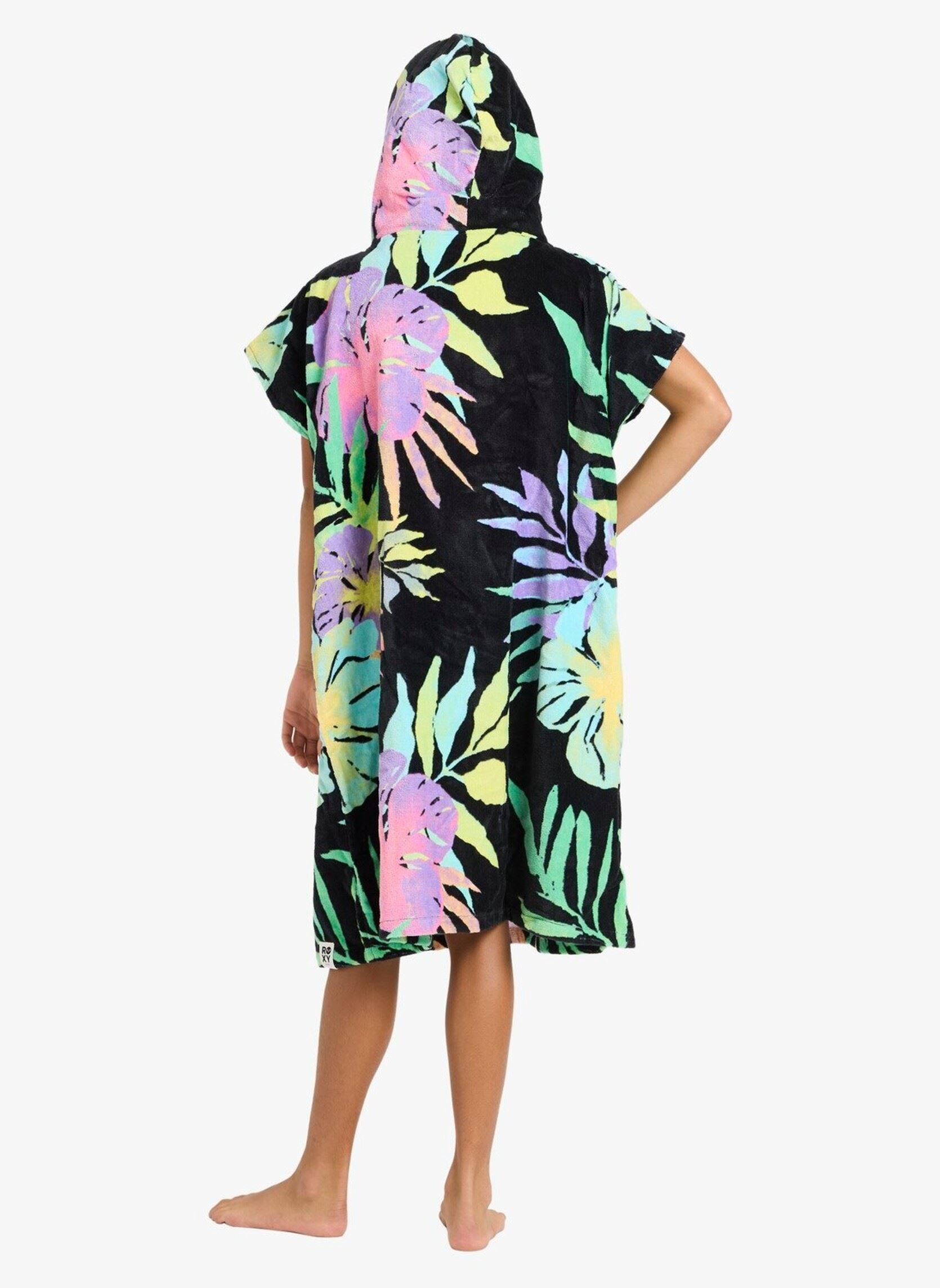 Bademäntel Rg Stay Magical Printed mädchen mehrfarbig Roxy Bademäntel Rg Stay Magical Printed mädchen mehrfarbig ANTHRACITE AQUARELLA ACTIVE RG