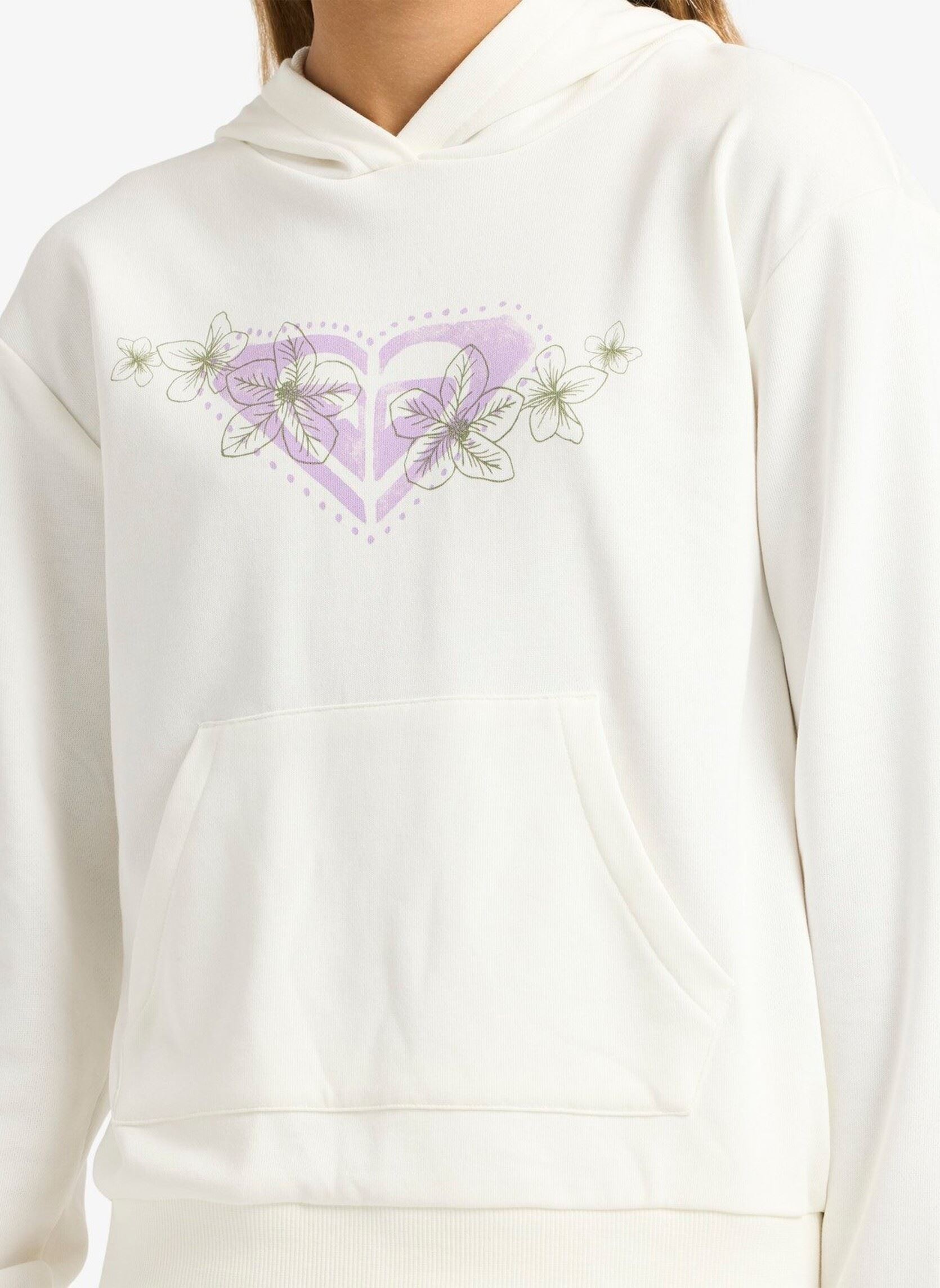 Hoodies Surf Feeling Hoodie Terry meisjes wit Roxy Hoodies Surf Feeling Hoodie Terry meisjes wit COCONUT MILK