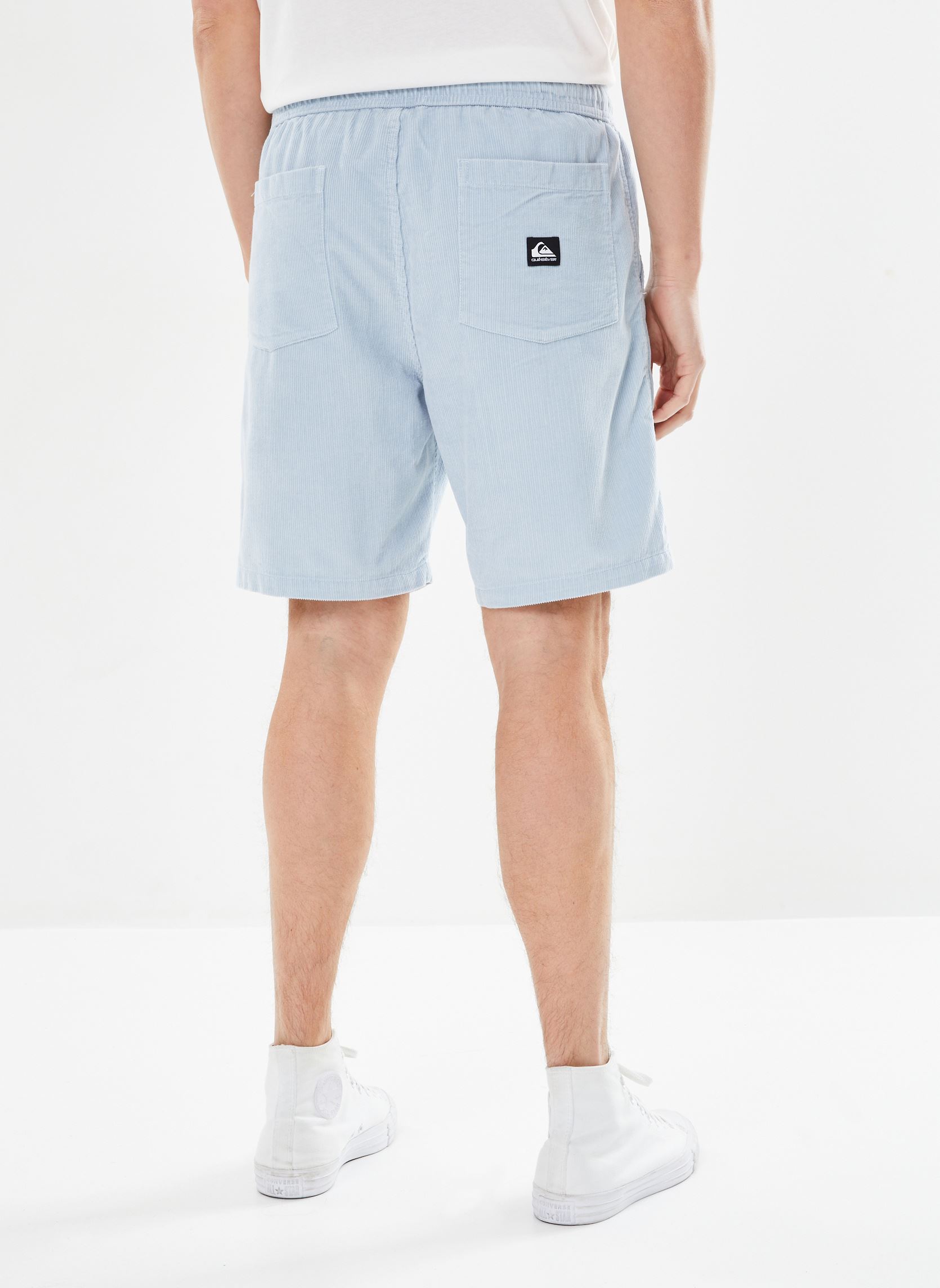 Shorts Taxer Cord heren blauw Quiksilver Shorts Taxer Cord heren blauw BLUE FOG