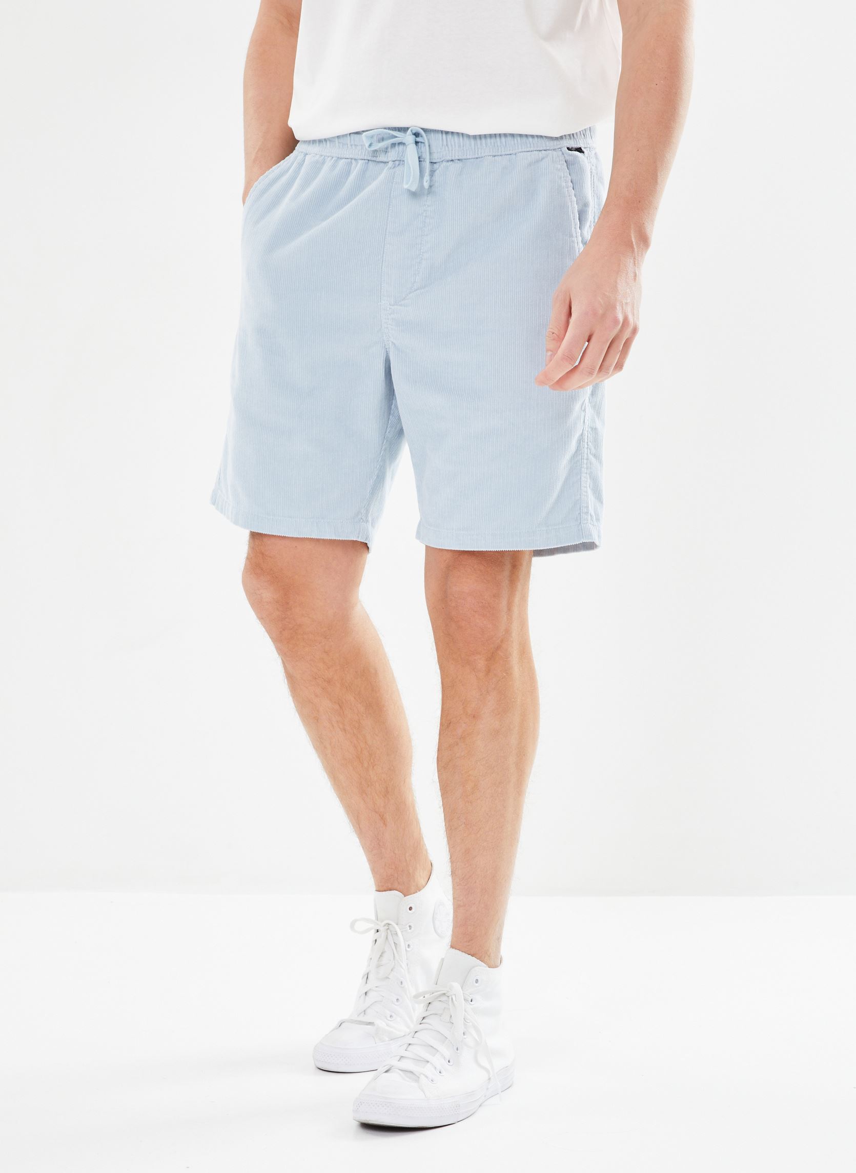 Shorts Taxer Cord heren blauw Quiksilver Shorts Taxer Cord heren blauw BLUE FOG