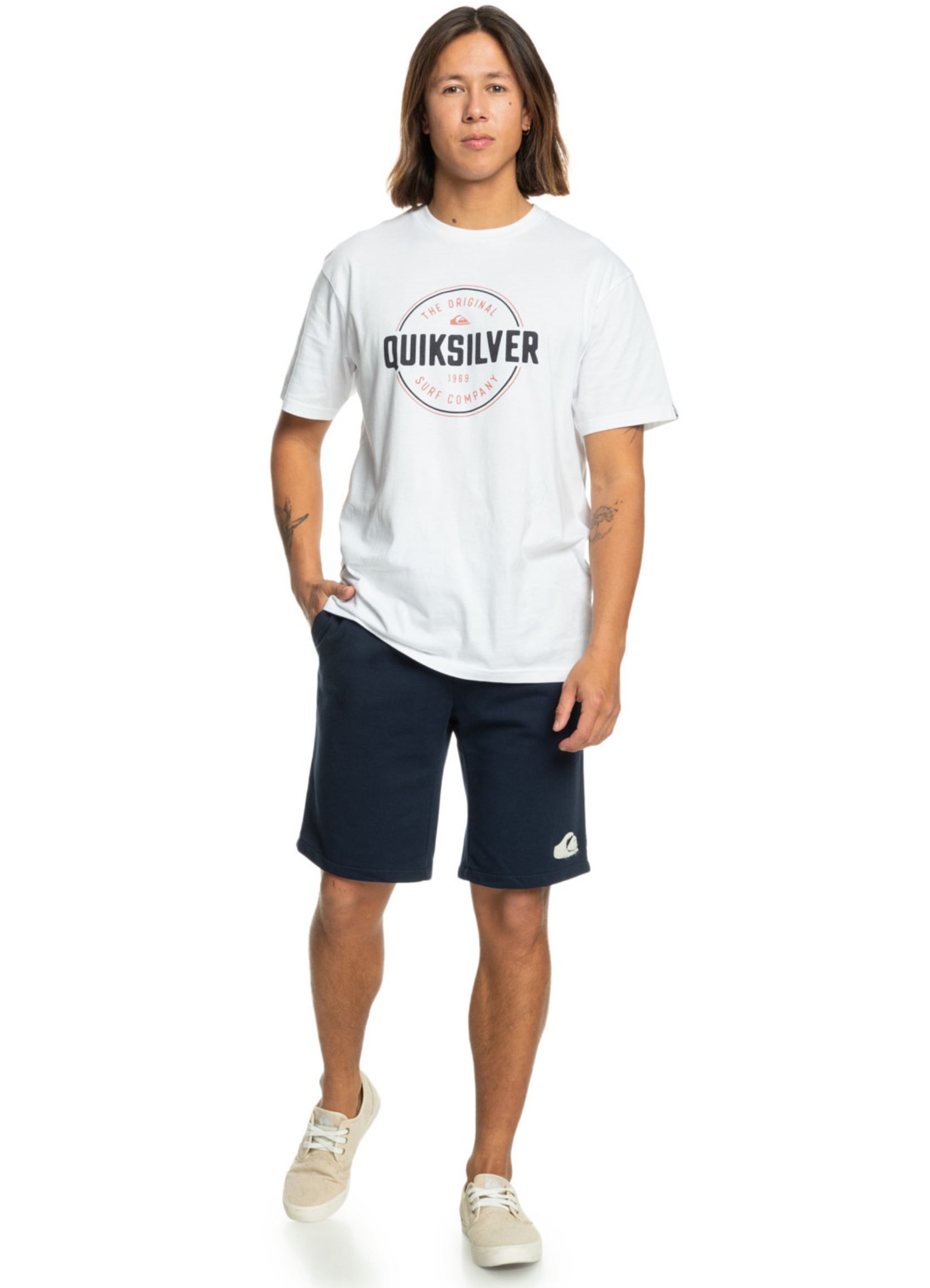 Shorts Block Slim Short homme bleu Quiksilver Shorts Block Slim Short homme bleu NAVY BLAZER