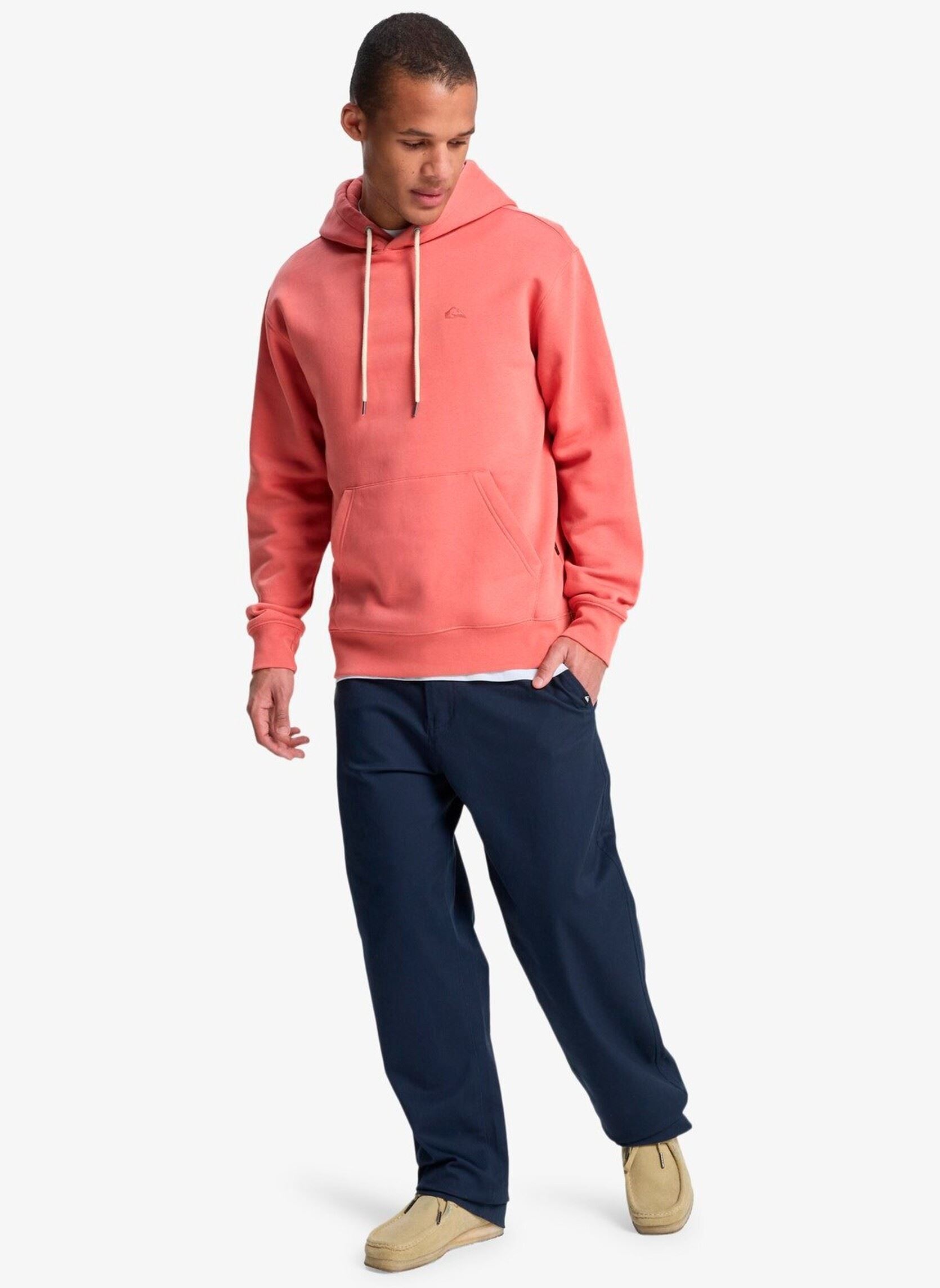 Sweats à capuche Salt Water Hoodie homme orange Quiksilver Sweats à capuche Salt Water Hoodie homme orange DESERT SAND