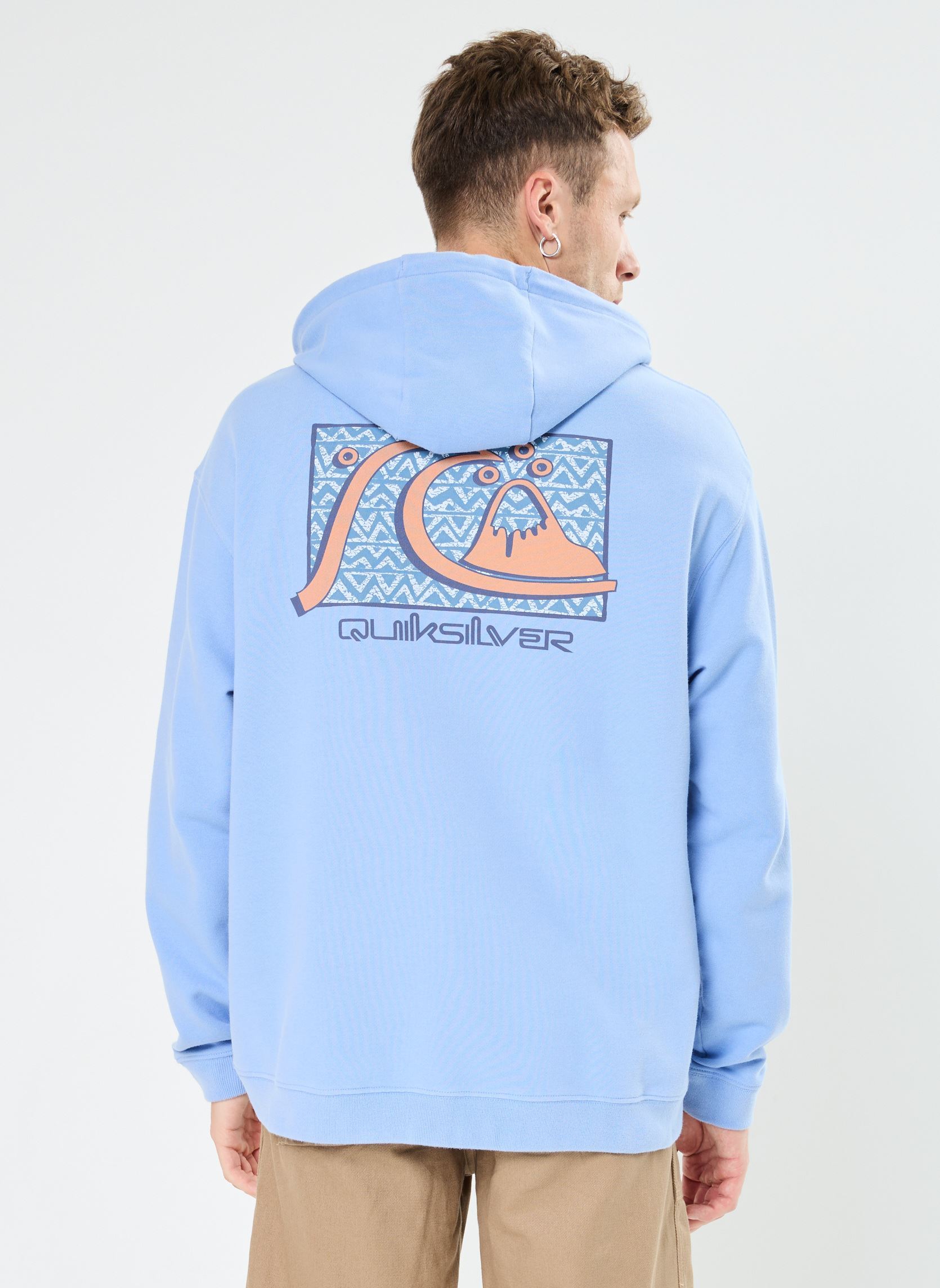 Kapuzenpullover Apog Heritage Hoodie herren blau Quiksilver Kapuzenpullover Apog Heritage Hoodie herren blau Hydrangea