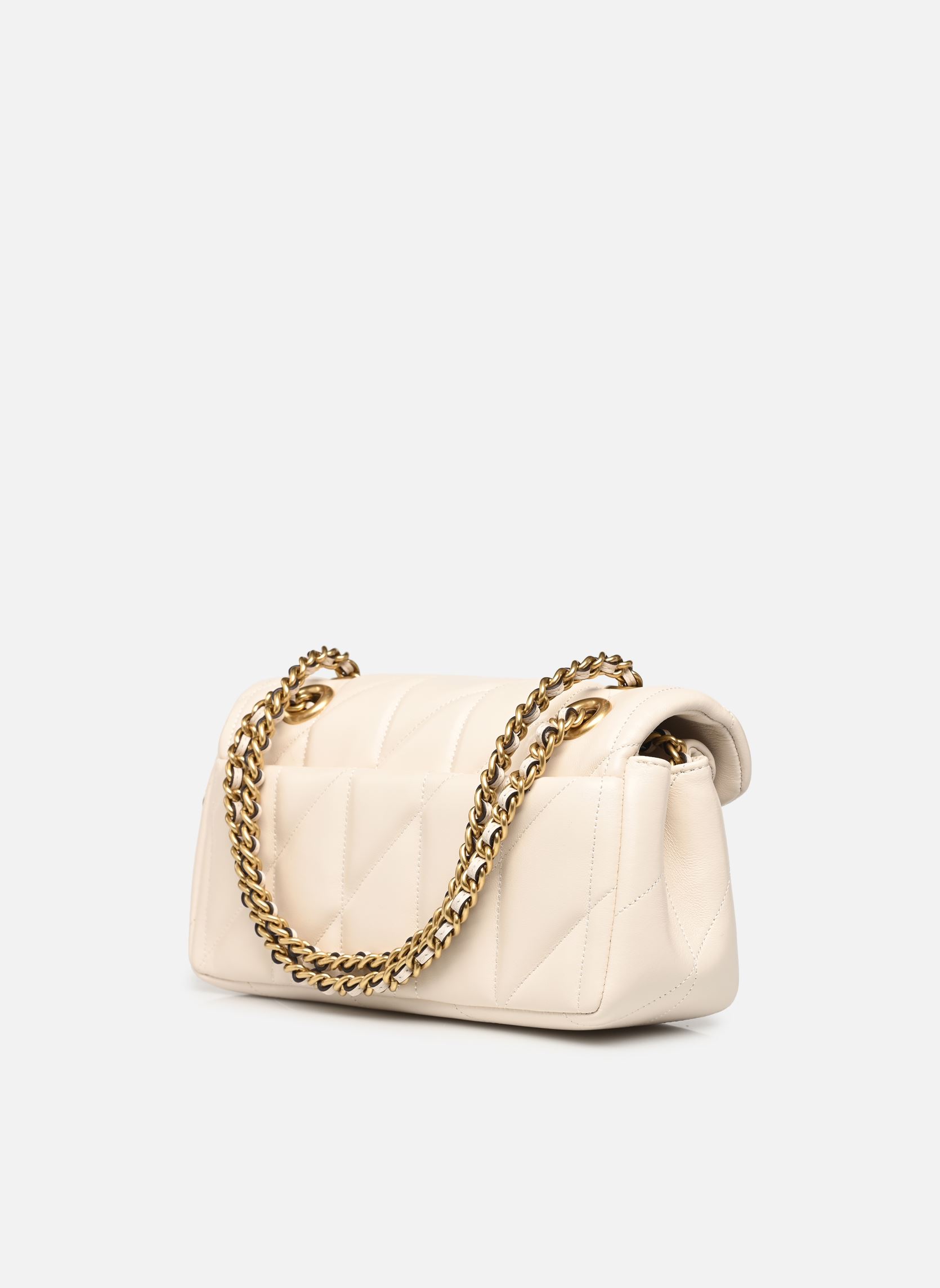 Sacs bandoulière Tabby Shoulder Bag 20 with chain femme beige Coach Sacs bandoulière Tabby Shoulder Bag 20 with chain femme beige B4/CHALK