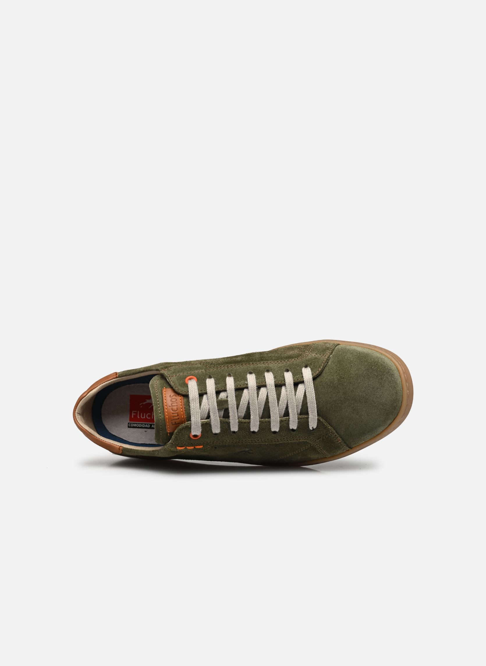 Baskets basses LEO F1727 homme vert Fluchos Baskets basses LEO F1727 homme vert VITELLINI VERDE+COM.7