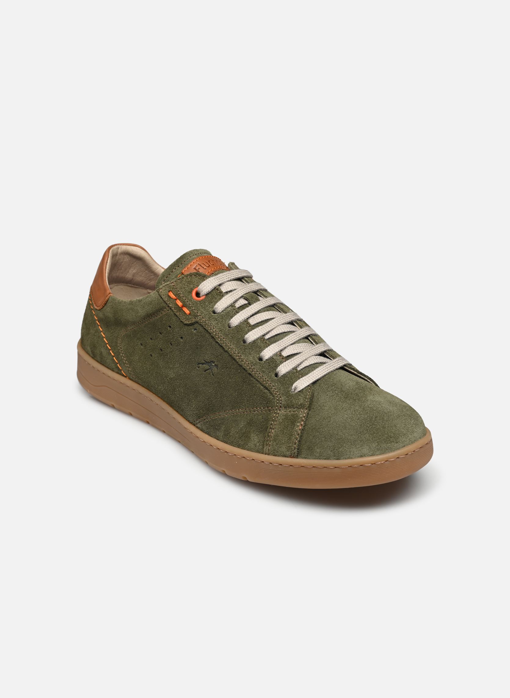 Baskets basses LEO F1727 homme vert Fluchos Baskets basses LEO F1727 homme vert VITELLINI VERDE+COM.7