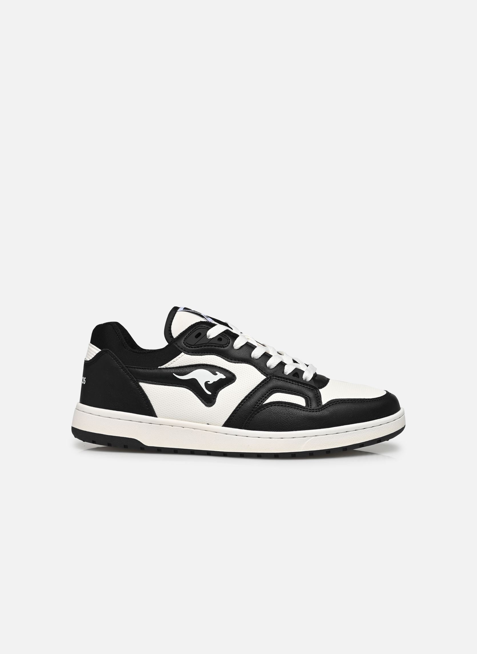 Baskets K-Slam Point M homme blanc Kangaroos Baskets K-Slam Point M homme blanc Jet Black/White