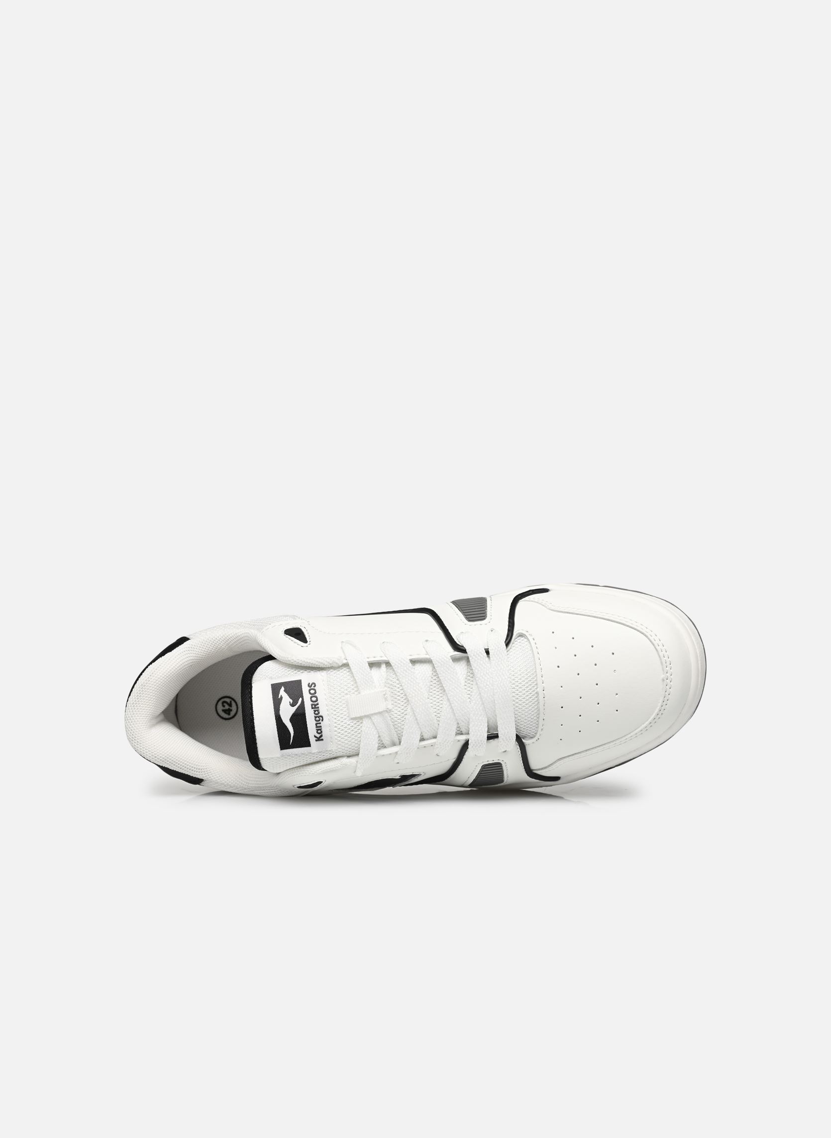 Sneakers K-Draft Center heren wit Kangaroos Sneakers K-Draft Center heren wit white/jet black