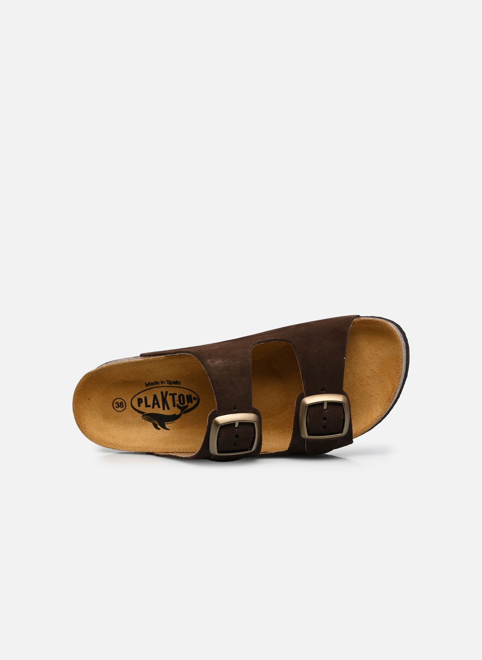 Pantoletten und Clogs CP Beta Square damen braun Plakton Pantoletten und Clogs CP Beta Square damen braun MARRON 407 X