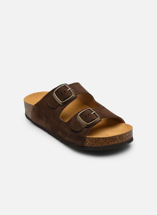Plakton Pantoletten und Clogs CP Beta Square damen braun