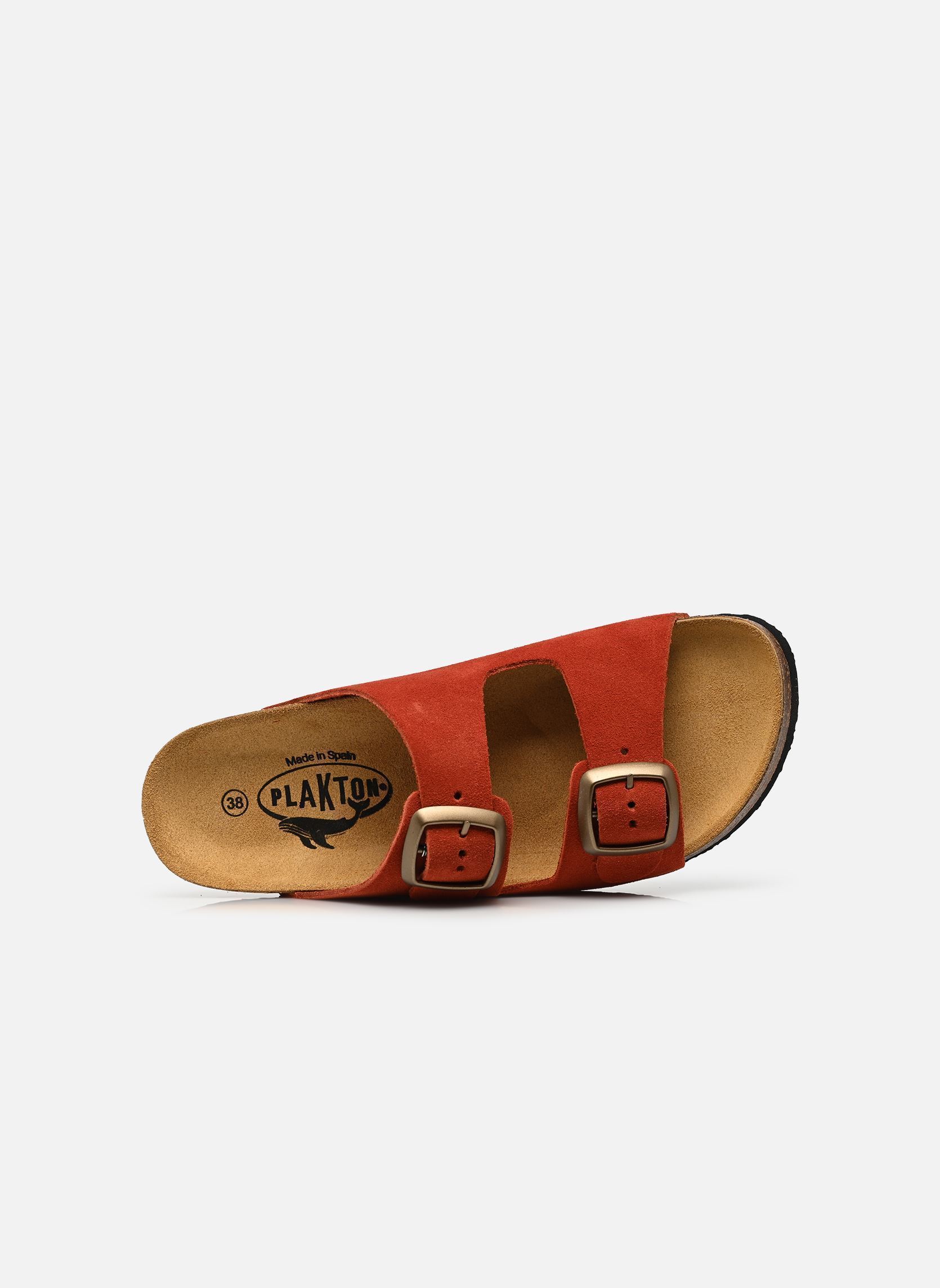 Pantoletten und Clogs CP Beta Square damen rot Plakton Pantoletten und Clogs CP Beta Square damen rot MUSCAT 166