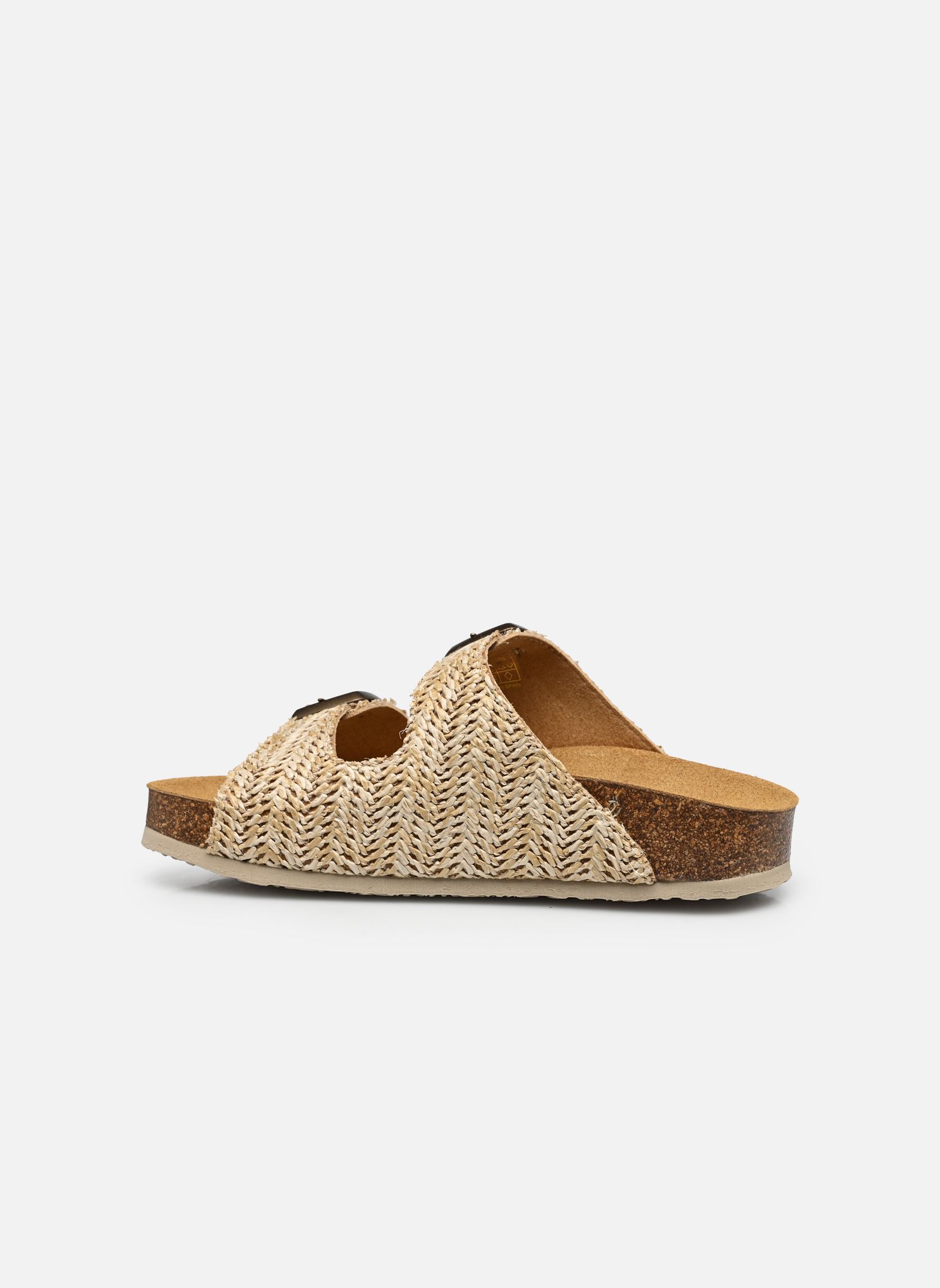 Mules et sabots CP Beta Square femme beige Plakton Mules et sabots CP Beta Square femme beige BEIGE 9