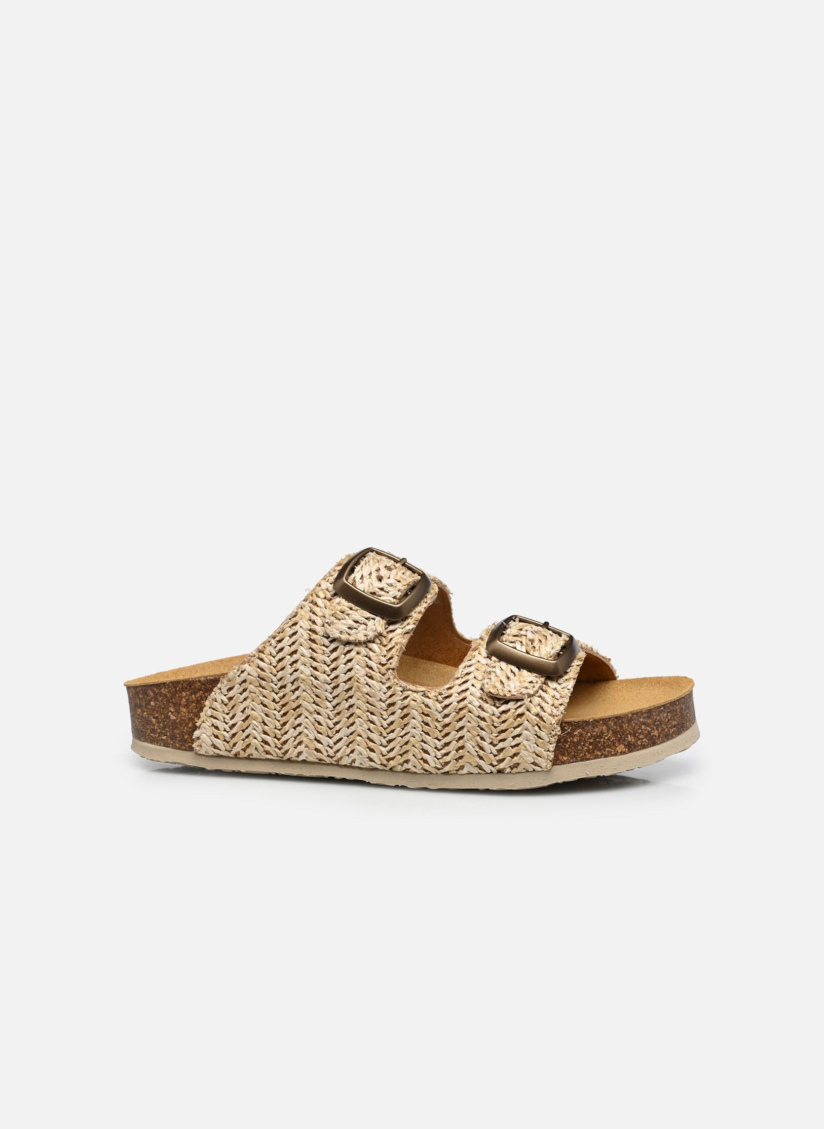 Mules et sabots CP Beta Square femme beige Plakton Mules et sabots CP Beta Square femme beige BEIGE 9