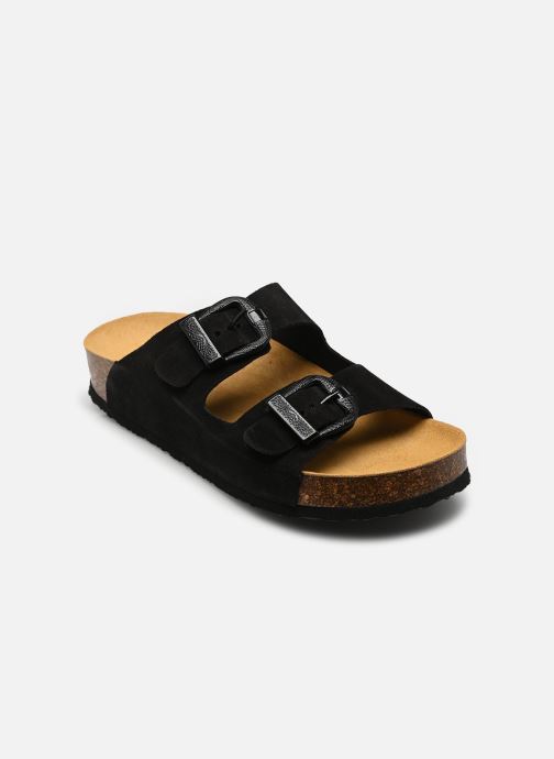 Plakton Pantoletten und Clogs CP Beta West damen schwarz