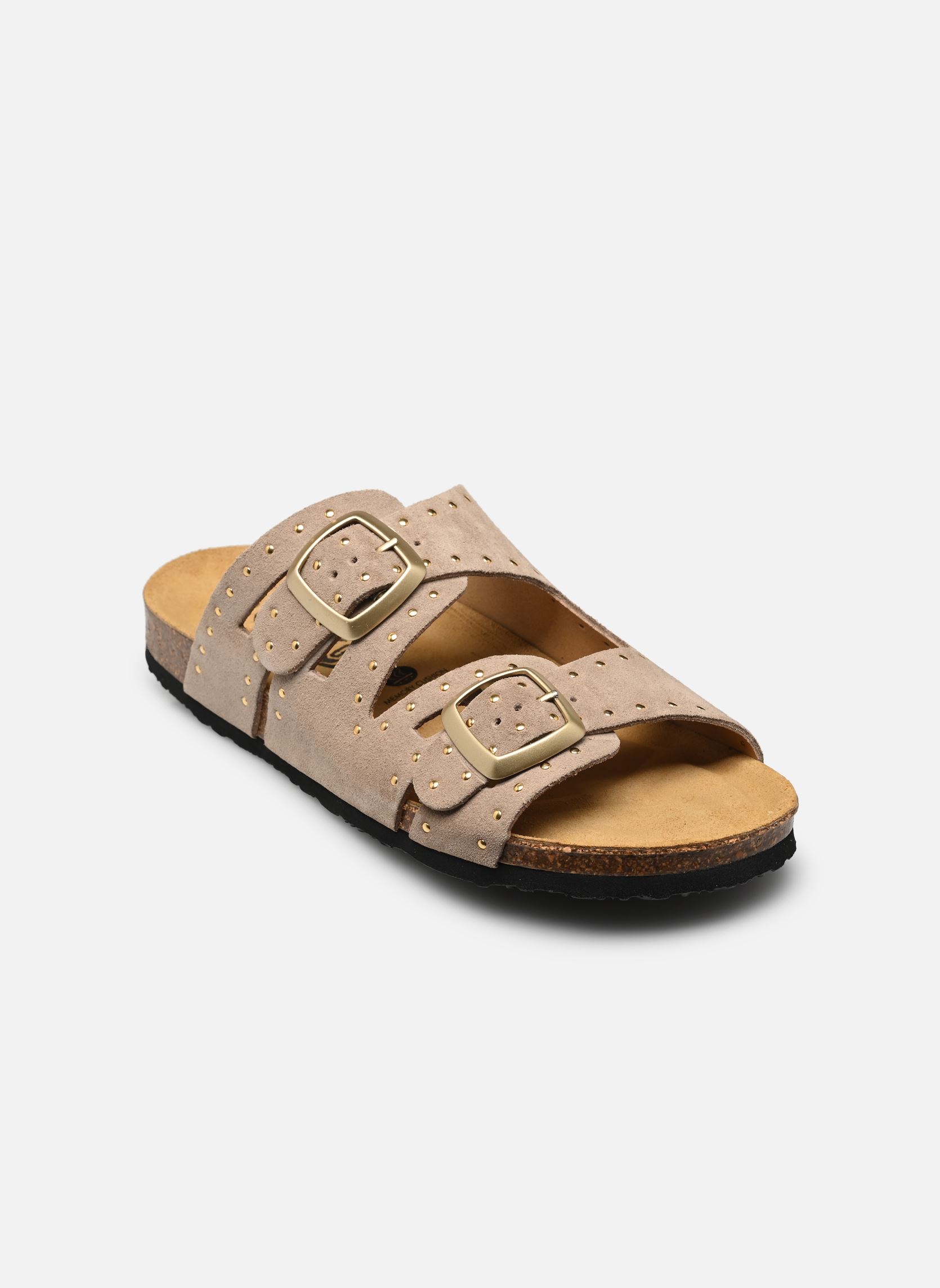 Pantoletten und Clogs Bermudas damen beige Plakton Pantoletten und Clogs Bermudas damen beige AFELPADO PIEDRA