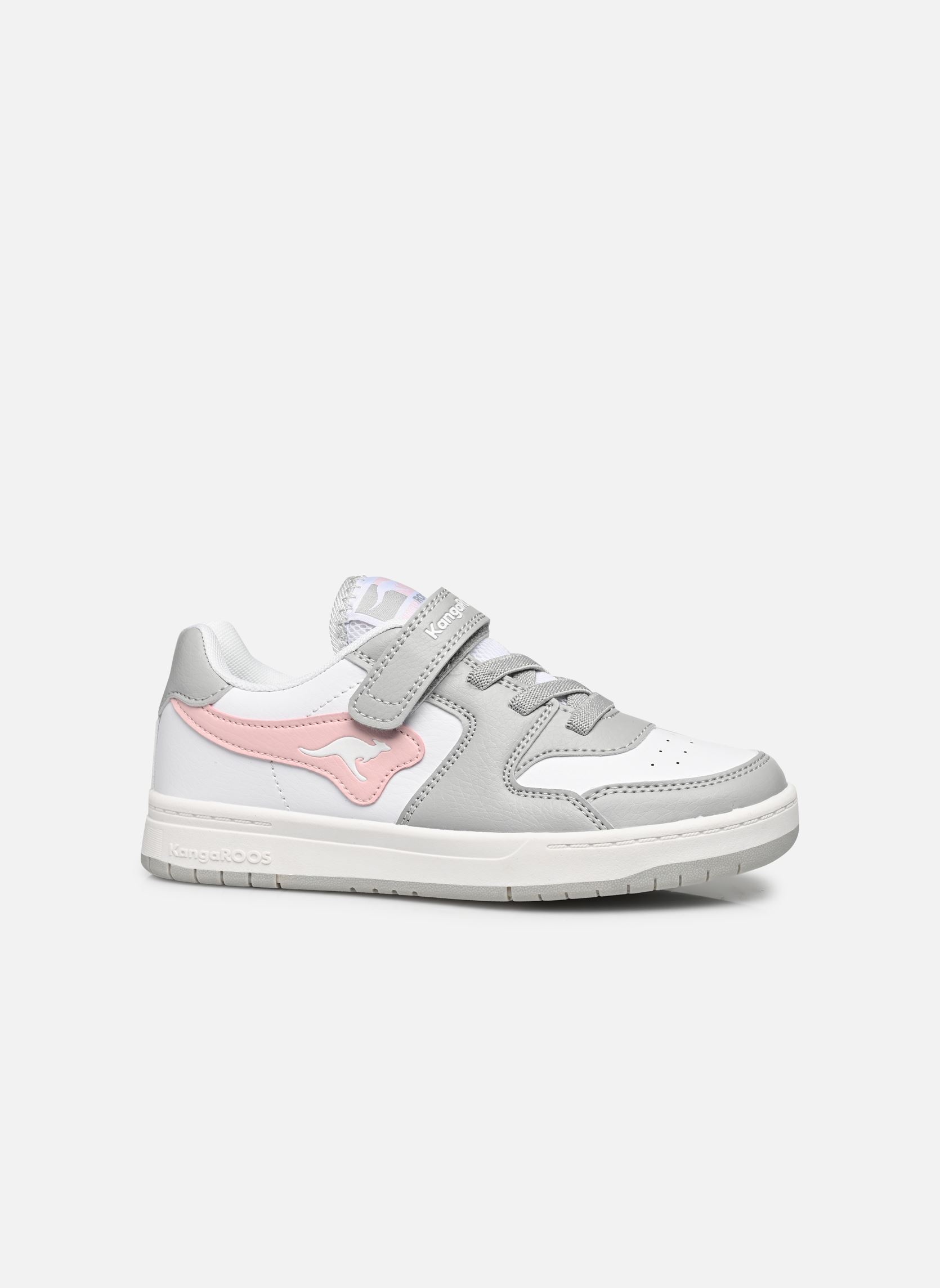 Baskets K-CP Fair EV fille blanc Kangaroos Baskets K-CP Fair EV fille blanc VAPOR GREY/FROST PINK
