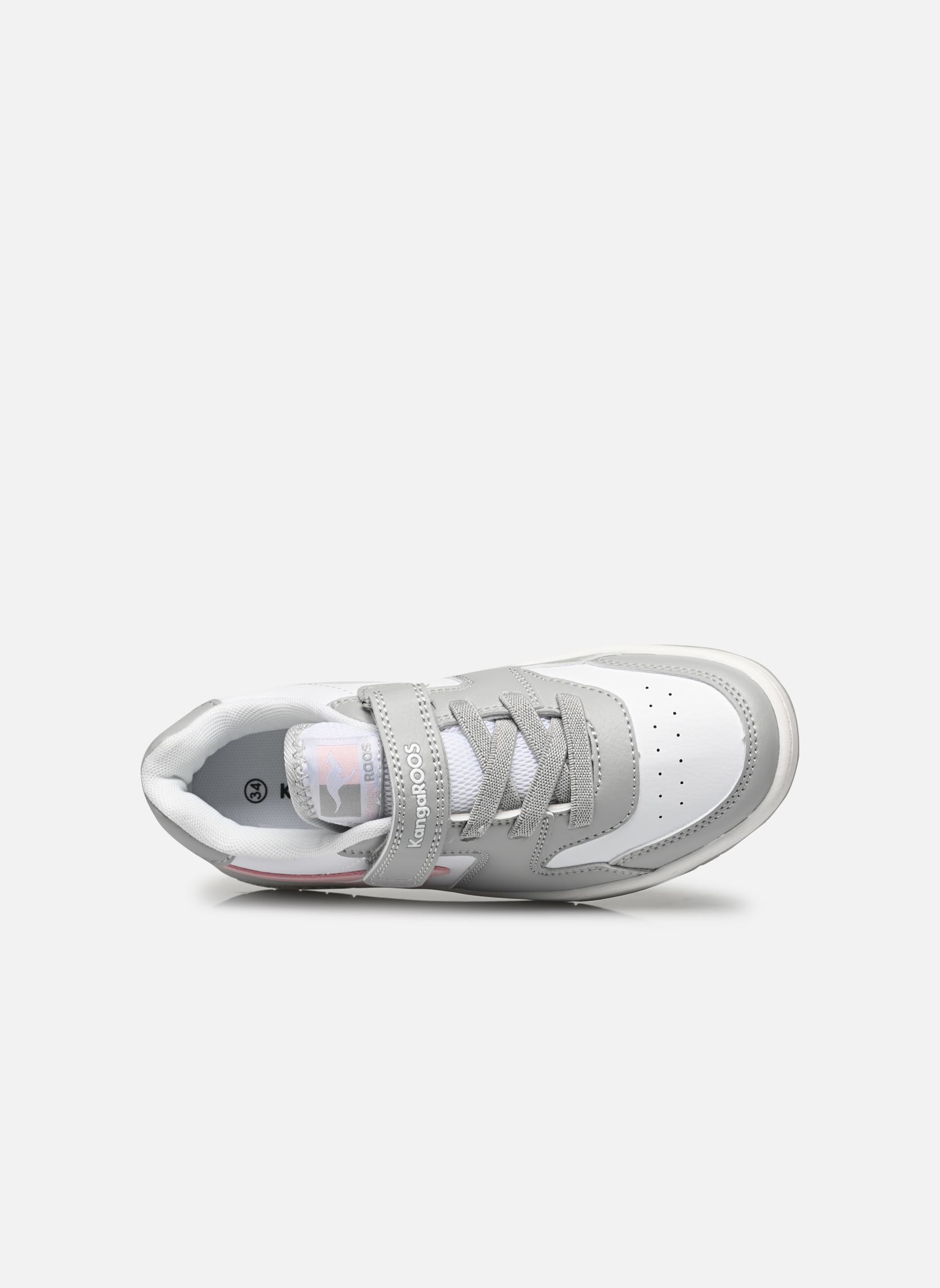Baskets K-CP Fair EV fille blanc Kangaroos Baskets K-CP Fair EV fille blanc VAPOR GREY/FROST PINK