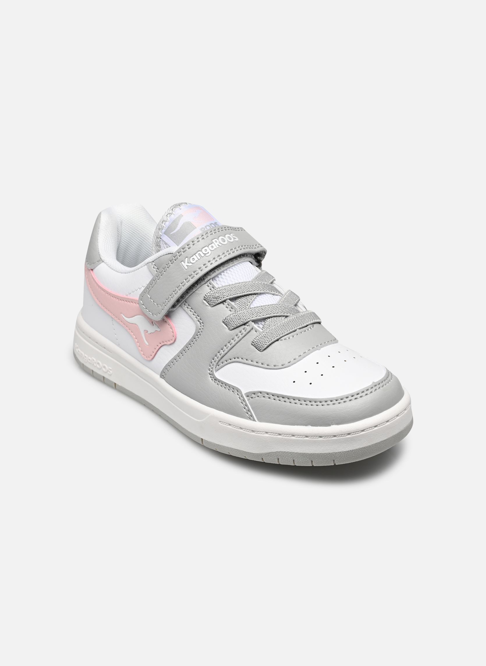 Baskets K-CP Fair EV fille blanc Kangaroos Baskets K-CP Fair EV fille blanc VAPOR GREY/FROST PINK
