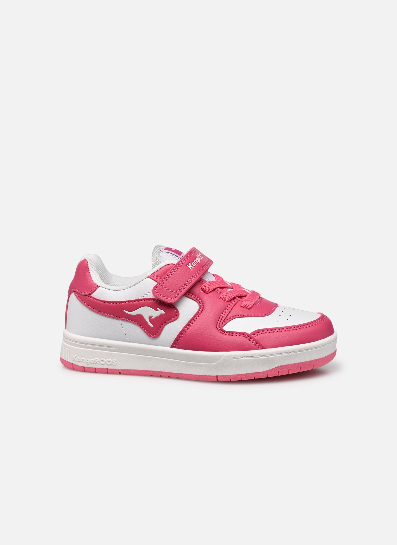 Baskets K-CP Fair EV fille blanc Kangaroos Baskets K-CP Fair EV fille blanc DAISY PINK/WHITE