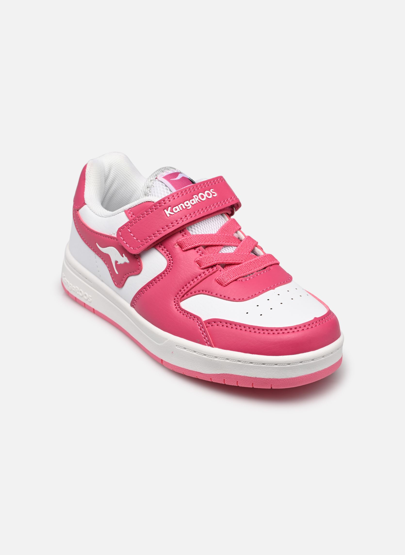 Baskets K-CP Fair EV fille blanc Kangaroos Baskets K-CP Fair EV fille blanc DAISY PINK/WHITE