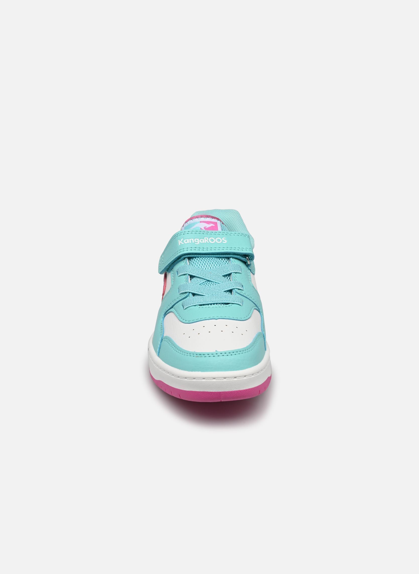 Baskets K-CP Fair EV fille bleu Kangaroos Baskets K-CP Fair EV fille bleu OCEAN/FUCHSIA