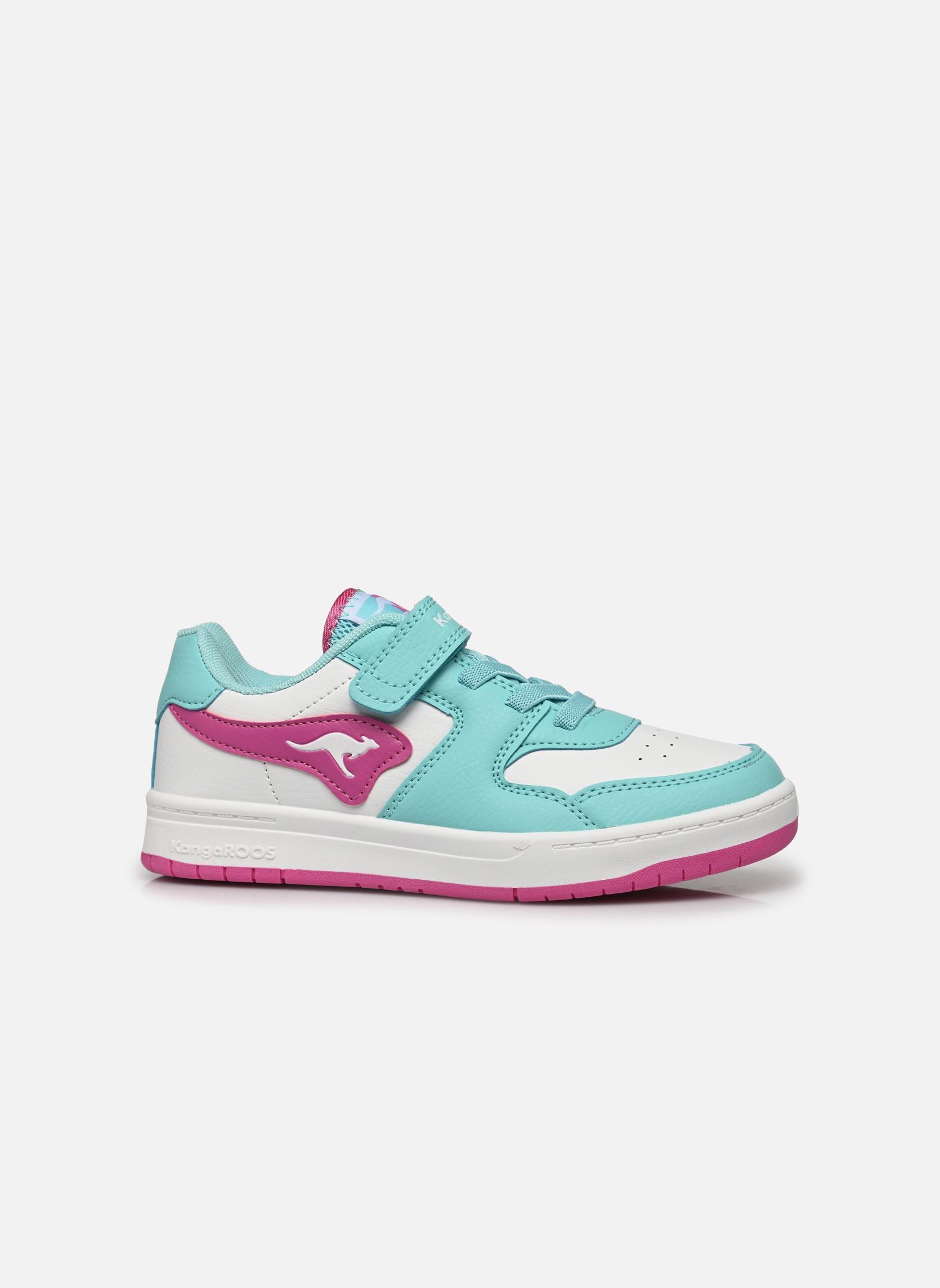 Baskets K-CP Fair EV fille bleu Kangaroos Baskets K-CP Fair EV fille bleu OCEAN/FUCHSIA
