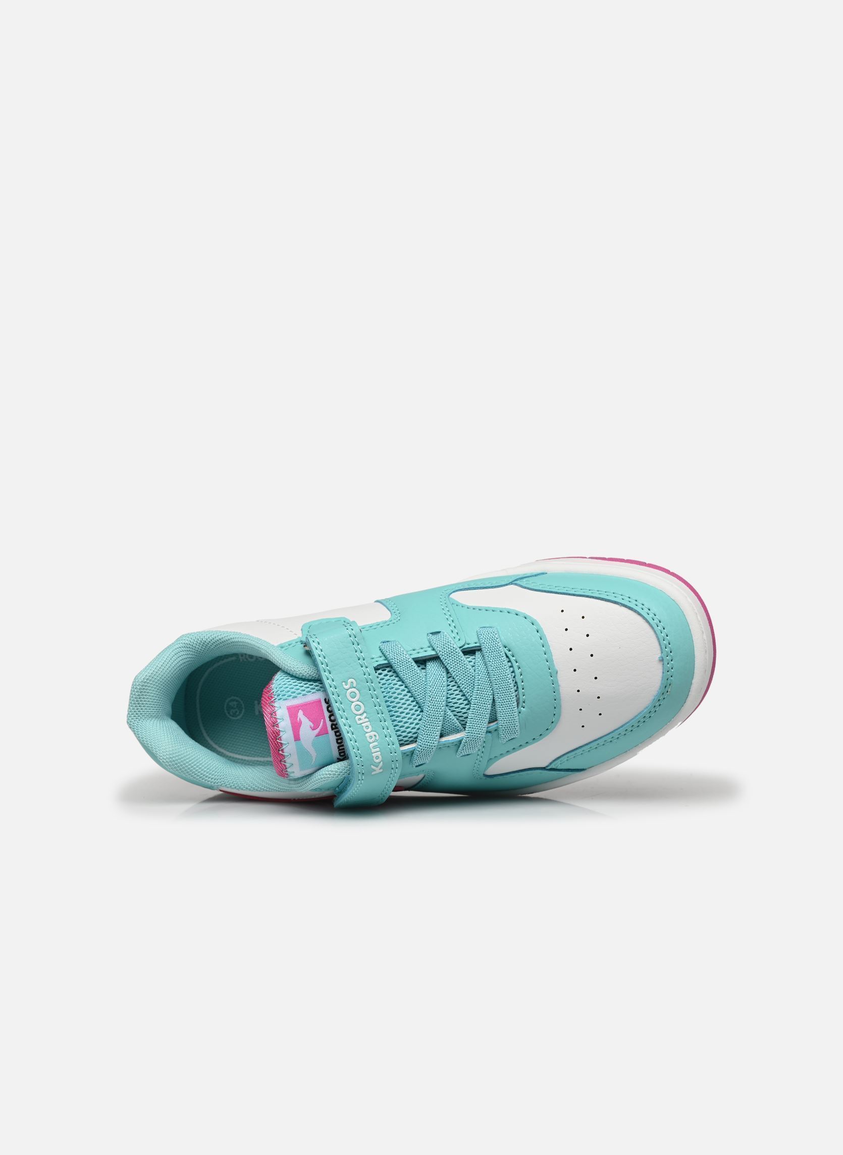 Baskets K-CP Fair EV fille bleu Kangaroos Baskets K-CP Fair EV fille bleu OCEAN/FUCHSIA