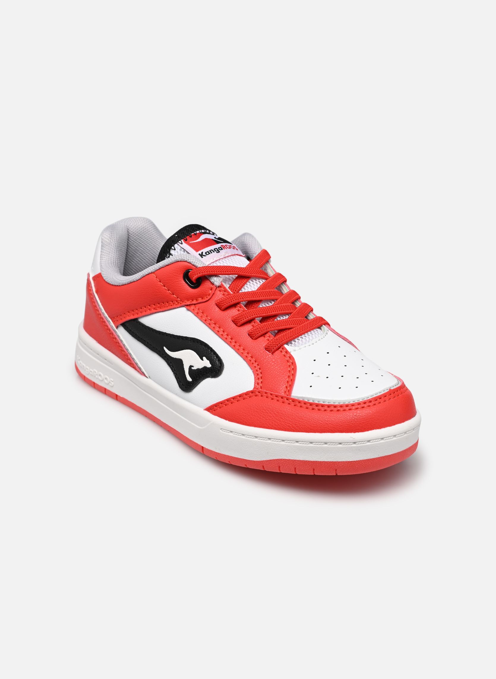 Baskets K-CP Dallas blanc Kangaroos Baskets K-CP Dallas blanc FIERY RED/JET BLACK