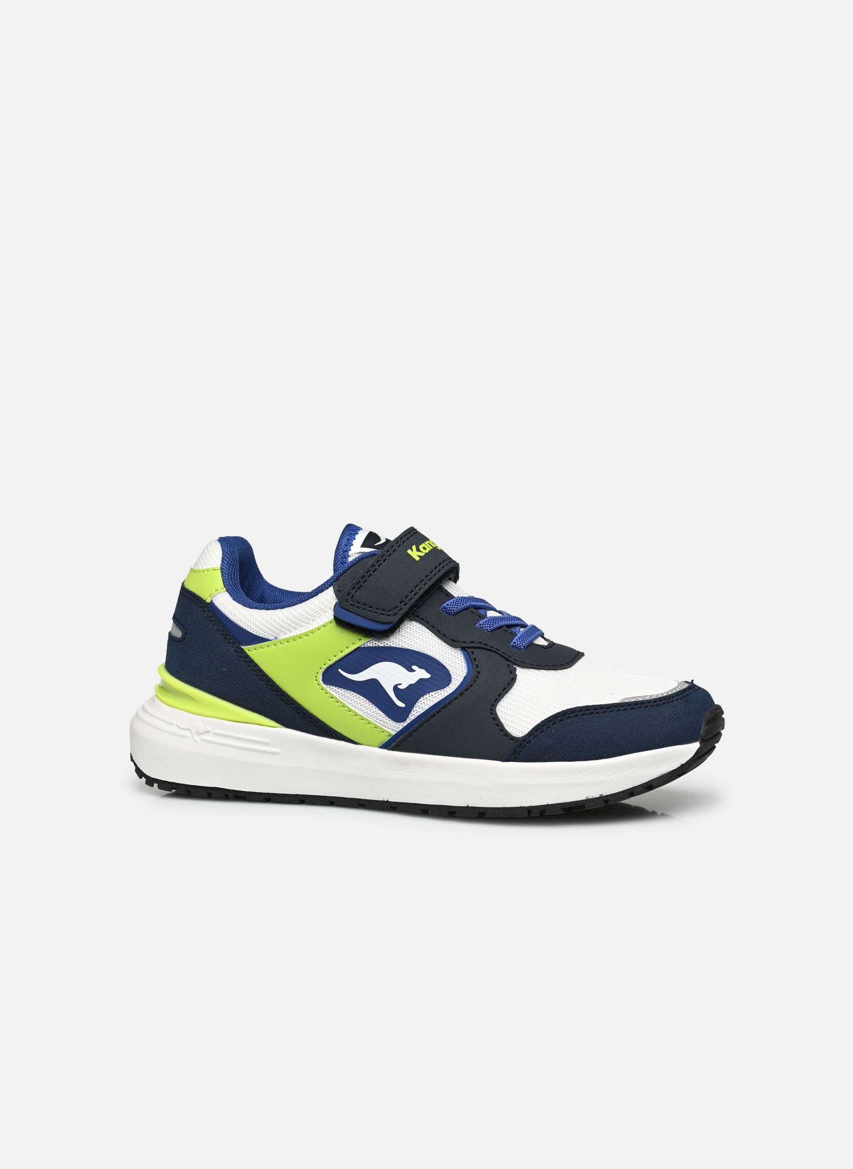 Baskets K-Sneak Heat EV garçon bleu Kangaroos Baskets K-Sneak Heat EV garçon bleu DK NAVY/LIME