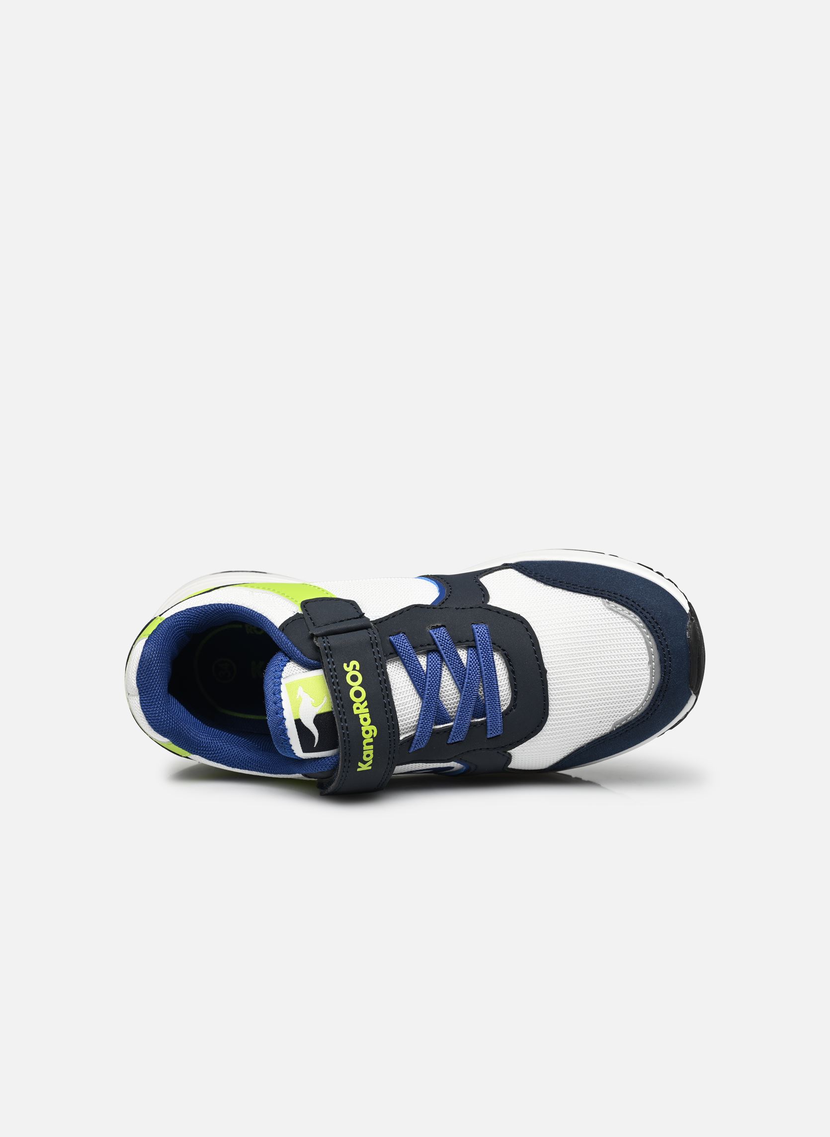 Baskets K-Sneak Heat EV garçon bleu Kangaroos Baskets K-Sneak Heat EV garçon bleu DK NAVY/LIME