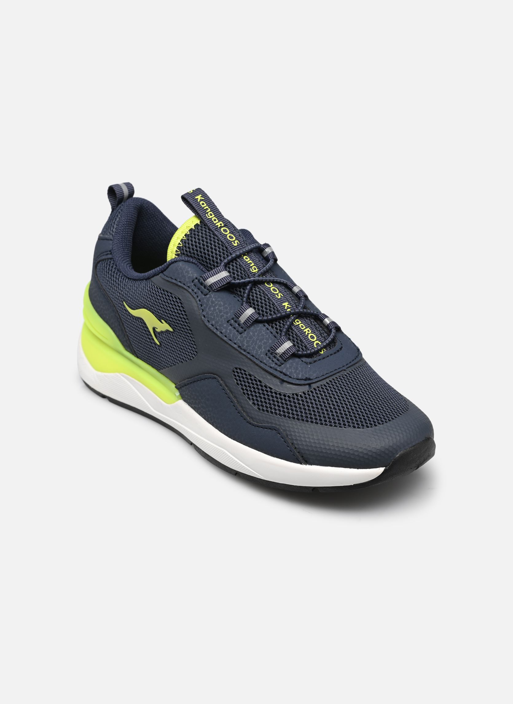 KangaROOS KD-RACER UNISEX - Sneakers basse - pink/green/white/fuxia
