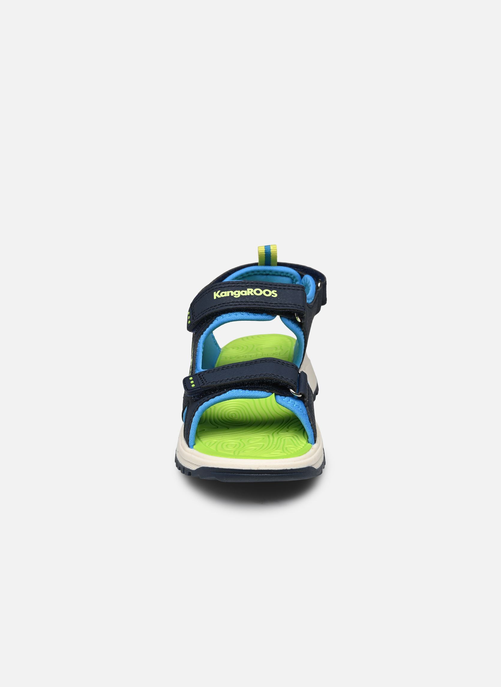 Sandalen K-AS Ture jungen blau Kangaroos Sandalen K-AS Ture jungen blau DK NAVY/LIME