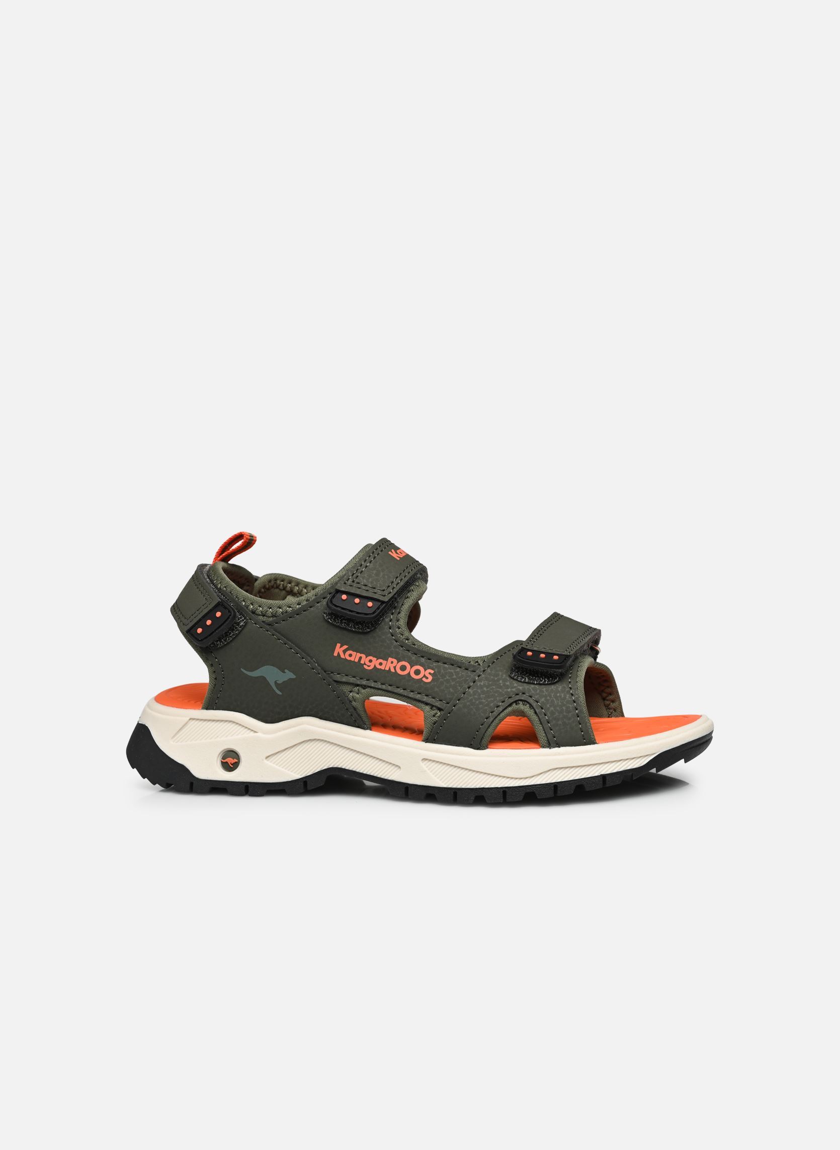Sandales K-AS Ture garçon vert Kangaroos Sandales K-AS Ture garçon vert OLIVE/FLAME