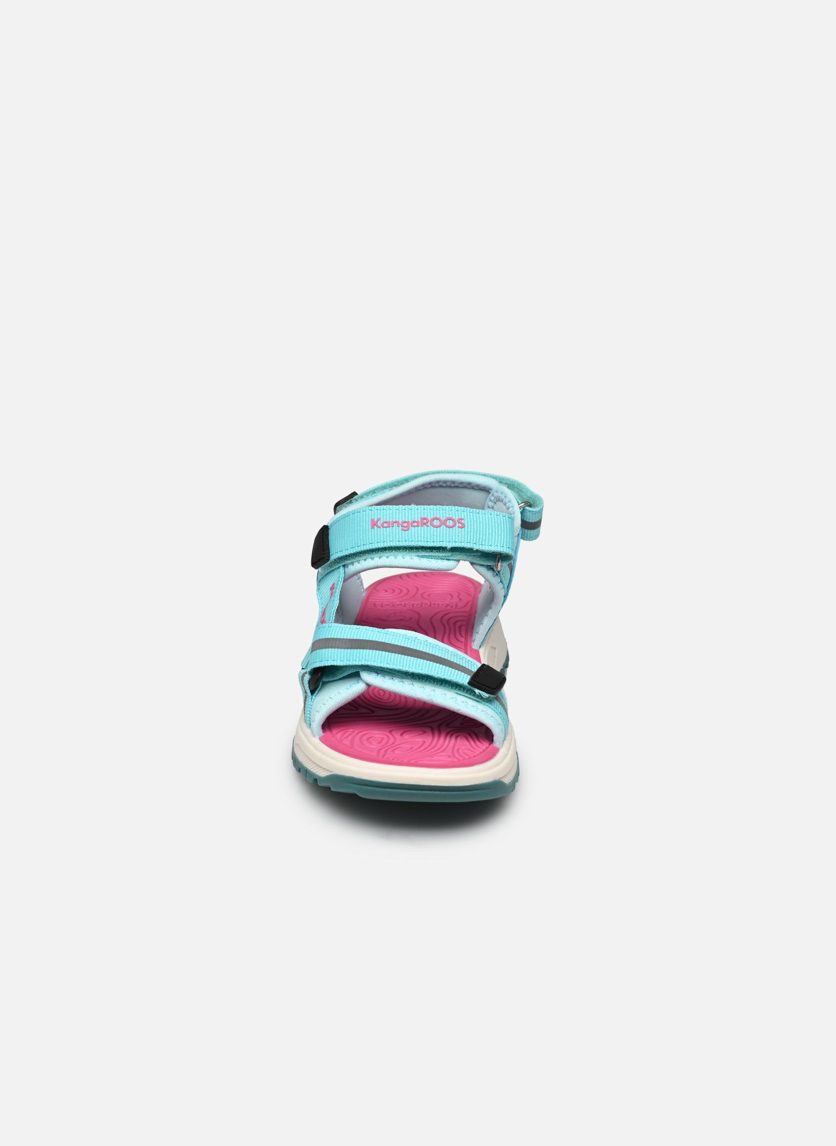 Sandales K-AS Elwi fille bleu Kangaroos Sandales K-AS Elwi fille bleu OCEAN/DAISY PINK