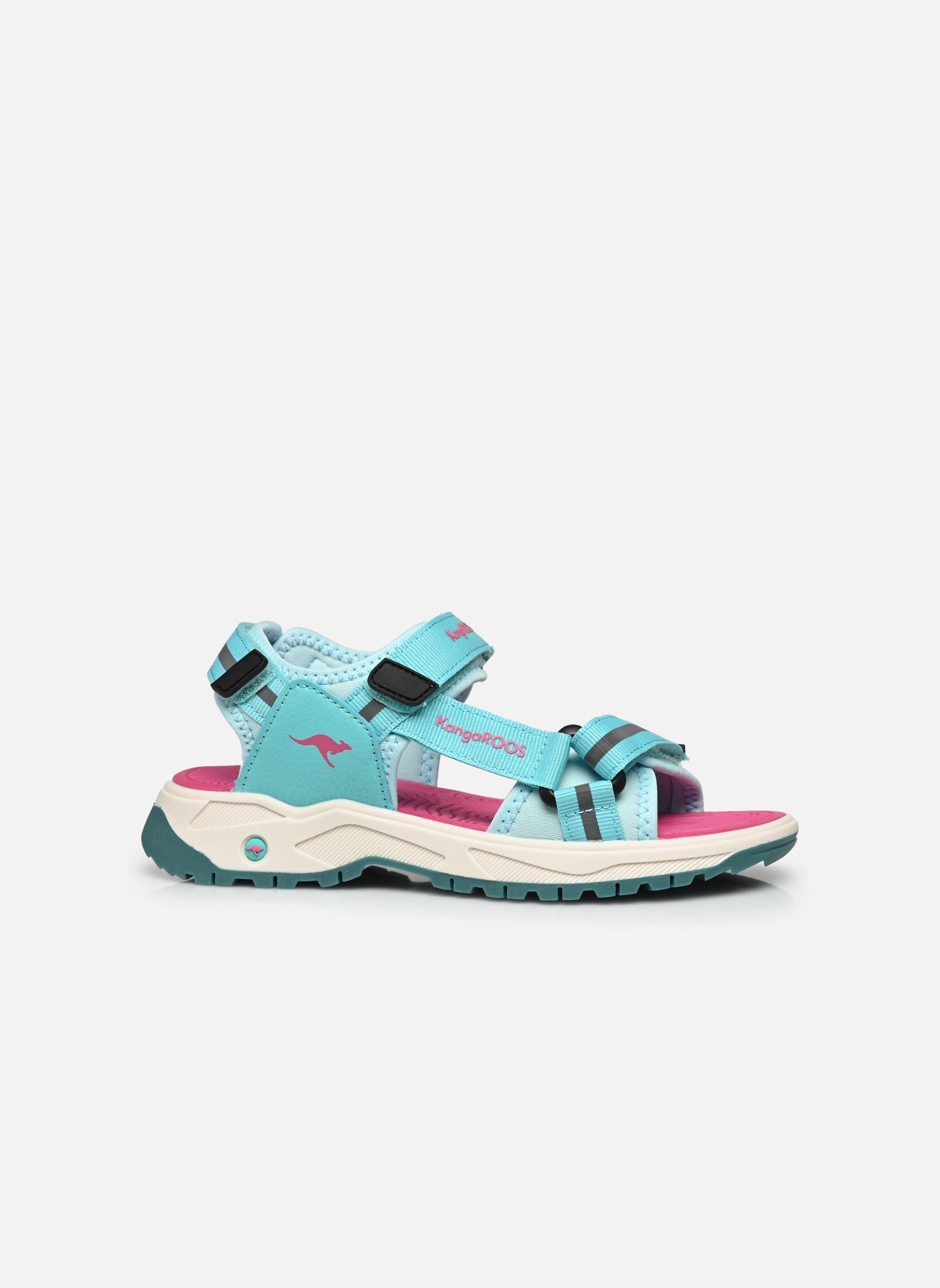 Sandales K-AS Elwi fille bleu Kangaroos Sandales K-AS Elwi fille bleu OCEAN/DAISY PINK