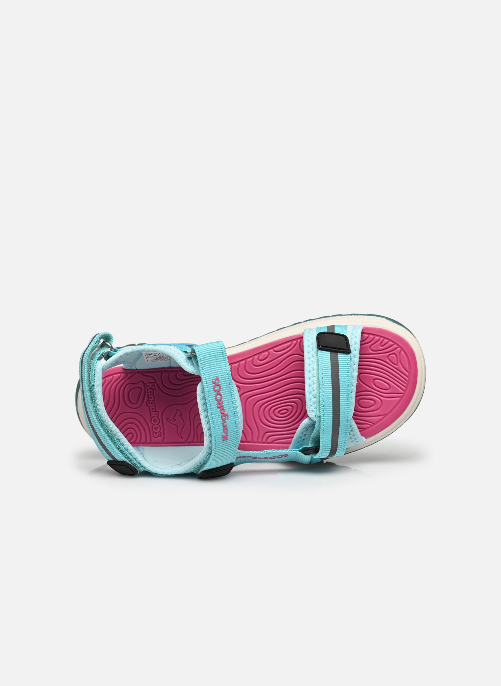 Sandales K-AS Elwi fille bleu Kangaroos Sandales K-AS Elwi fille bleu OCEAN/DAISY PINK