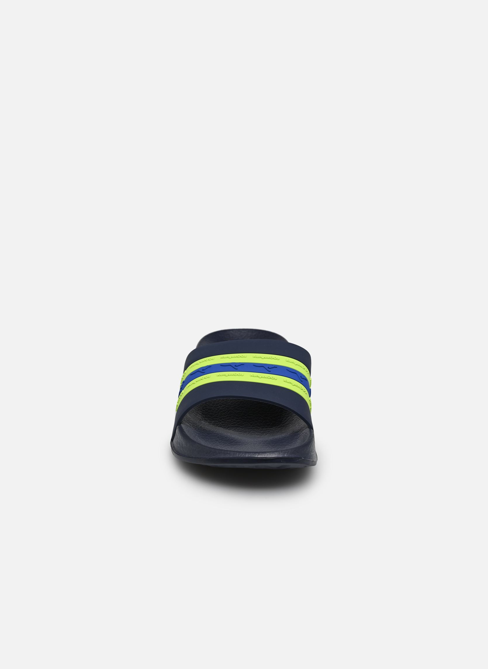 Sandales K-Slide Stripe garçon bleu Kangaroos Sandales K-Slide Stripe garçon bleu DK NAVY/LIME