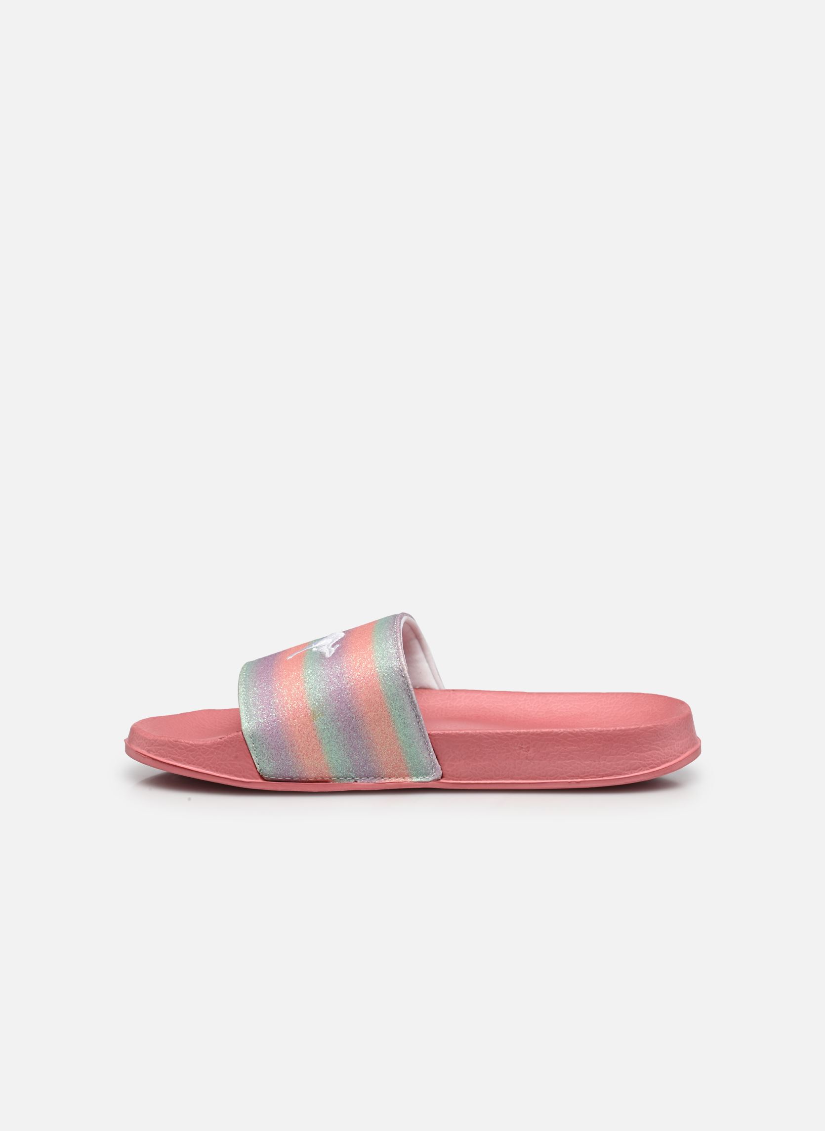 Sandales K-Slide Shine fille multicolore Kangaroos Sandales K-Slide Shine fille multicolore DAISY PINK/RAINBOW