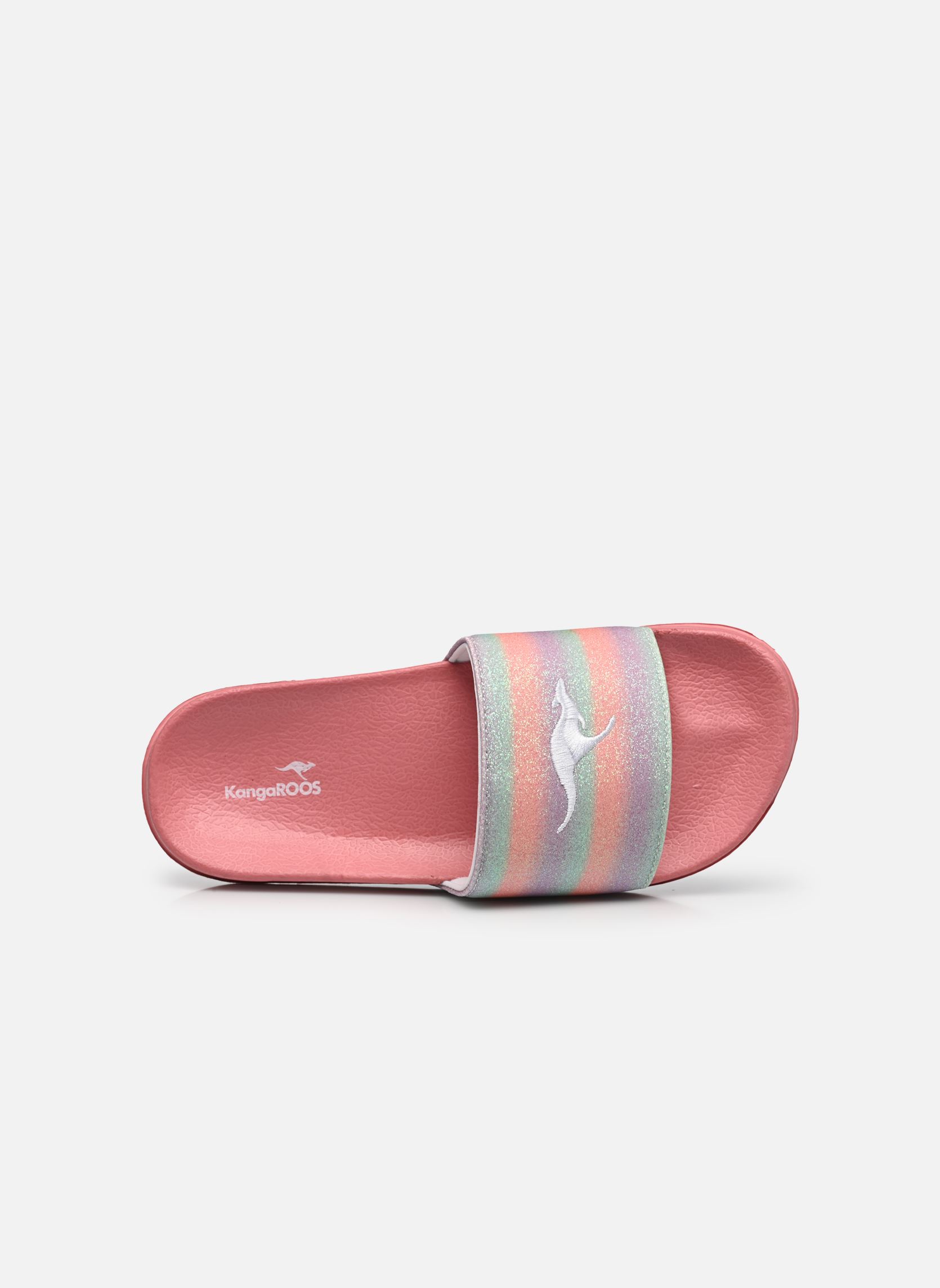 Sandales K-Slide Shine fille multicolore Kangaroos Sandales K-Slide Shine fille multicolore DAISY PINK/RAINBOW