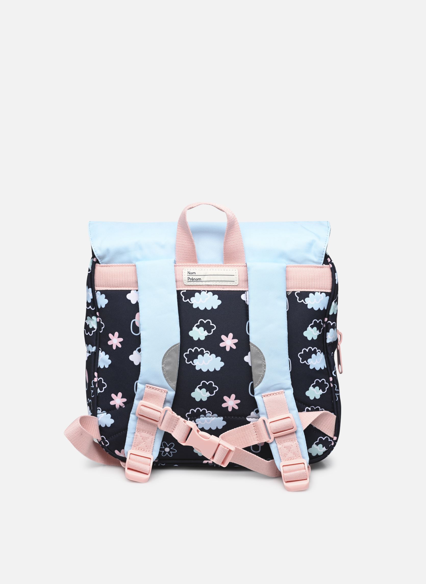 schooltassen Cartable - Saute-Mouton blauw Tann's schooltassen Cartable - Saute-Mouton blauw BLEU