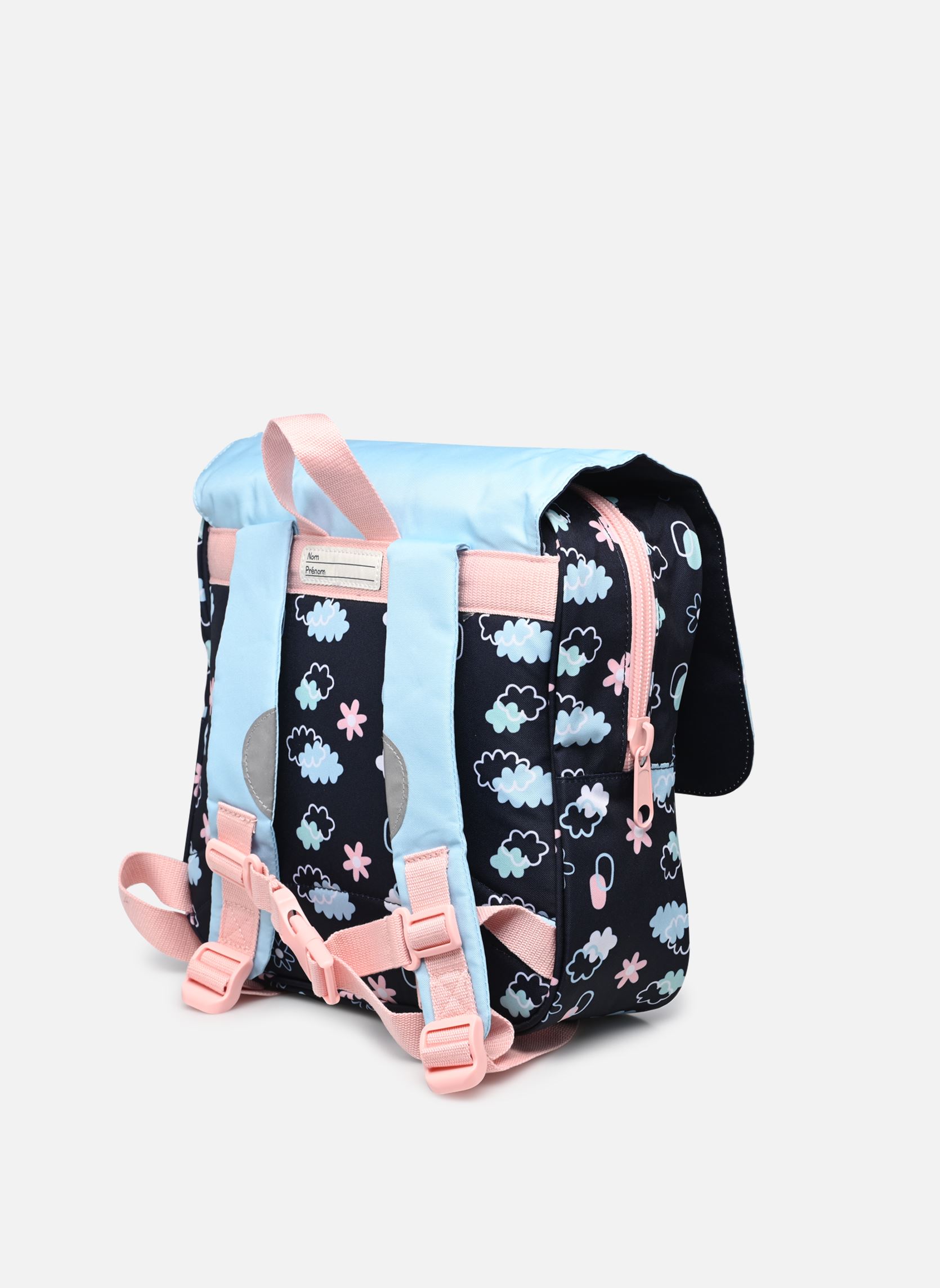 schooltassen Cartable - Saute-Mouton blauw Tann's schooltassen Cartable - Saute-Mouton blauw BLEU