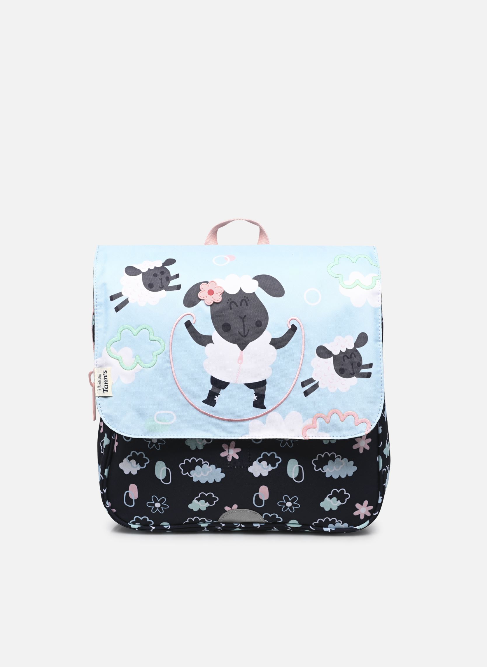 schooltassen Cartable - Saute-Mouton blauw Tann's schooltassen Cartable - Saute-Mouton blauw BLEU