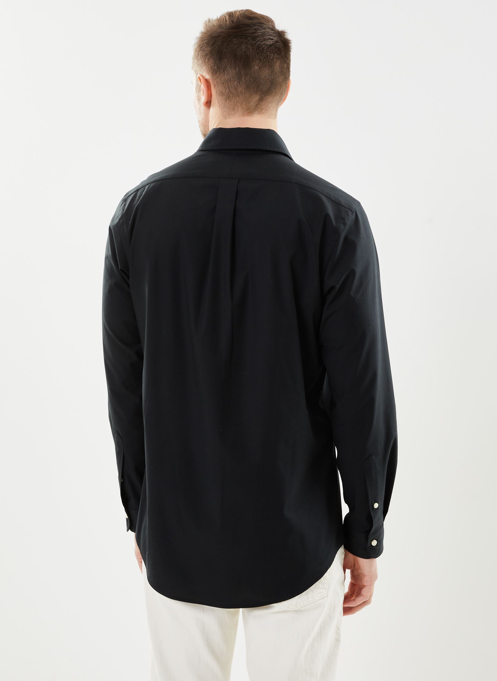 Chemises Chemise ajustée en popeline stretch 7109 homme noir Polo Ralph Lauren Chemises Chemise ajustée en popeline stretch 7109 homme noir POLO BLACK