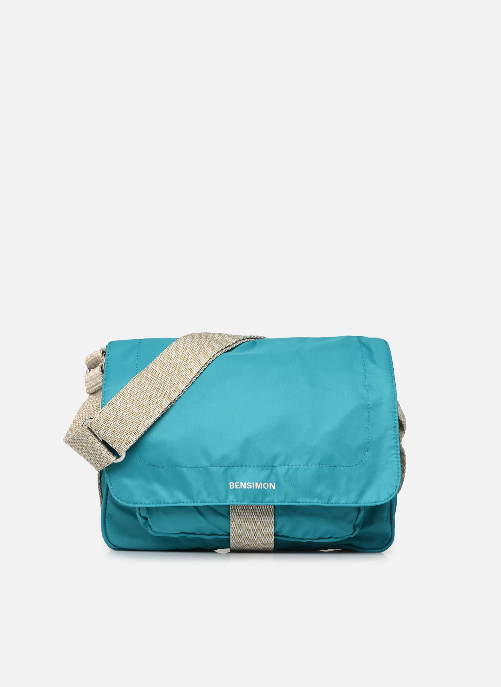Sacs bandoulière BESACE C40 femme bleu Bensimon Sacs bandoulière BESACE C40 femme bleu Azur