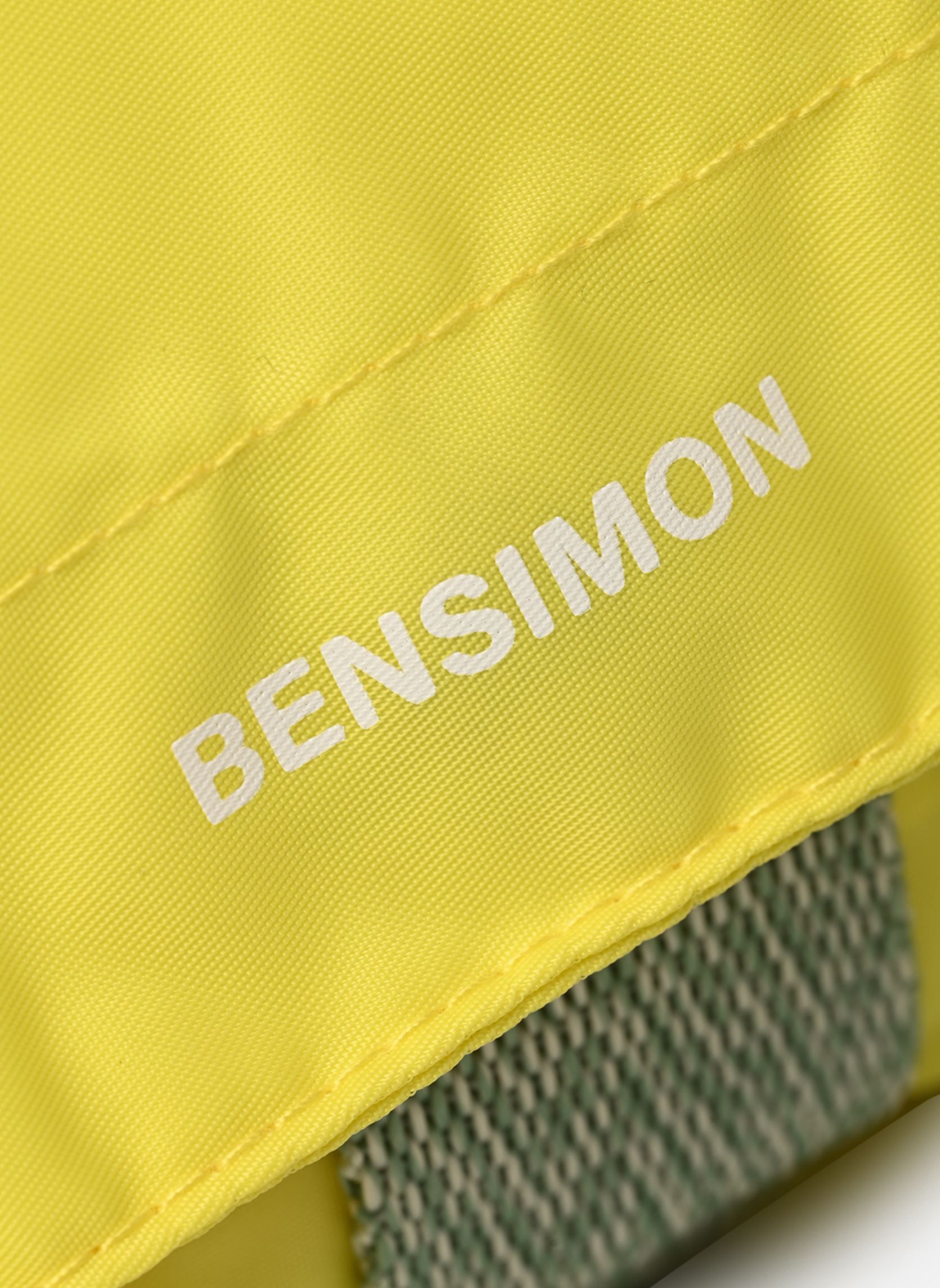 Schoudertassen BESACE C40 dames geel Bensimon Schoudertassen BESACE C40 dames geel MaÏs